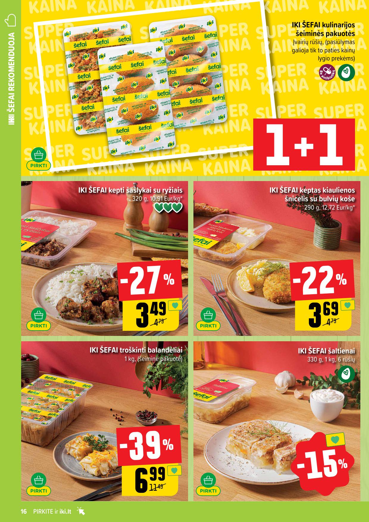 Naujausias IKI kaininis katalogas 2026.02.09 - 2026.02.15