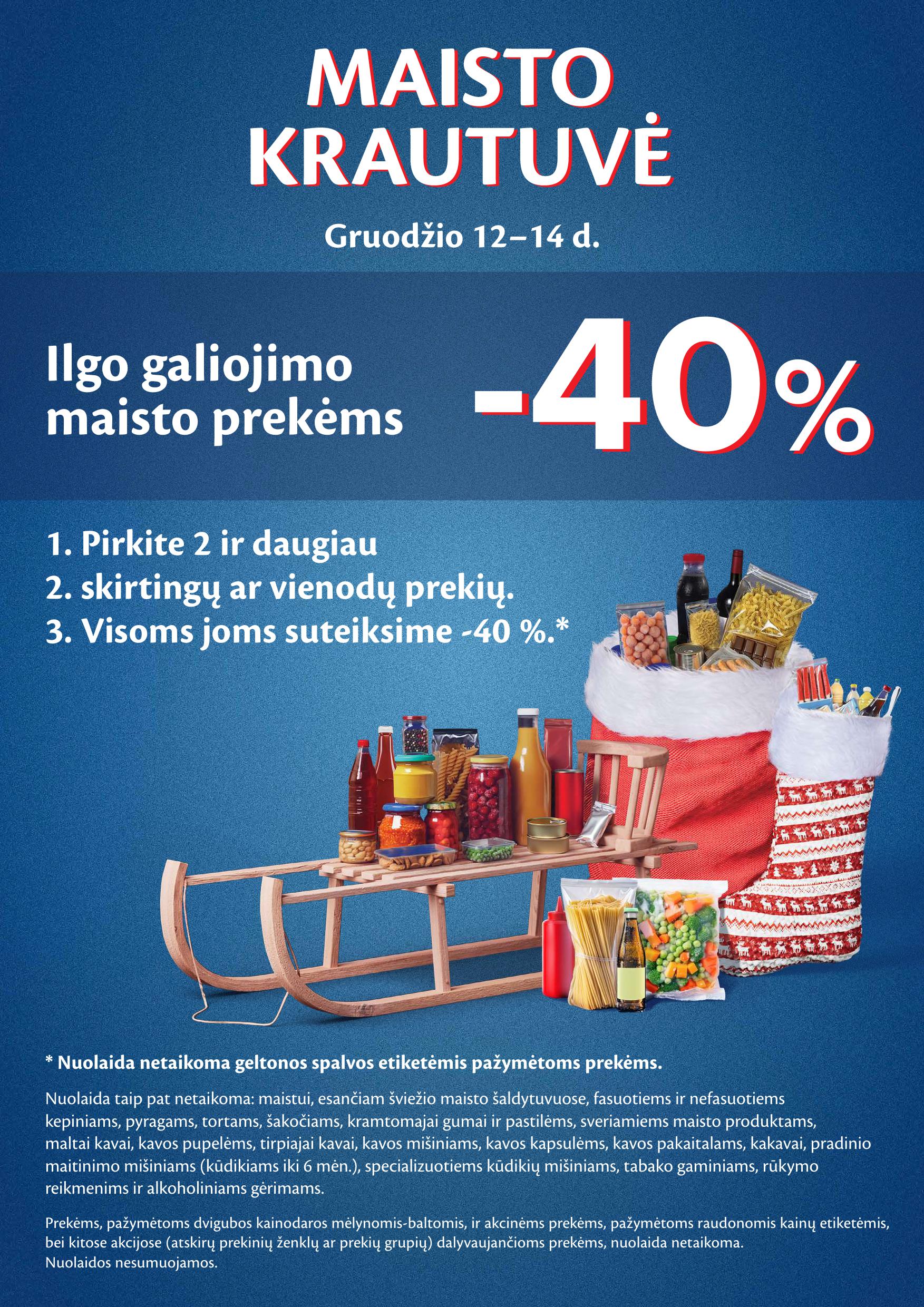 Naujausias MAXIMA kaininis katalogas 2025.12.09 - 2025.12.15