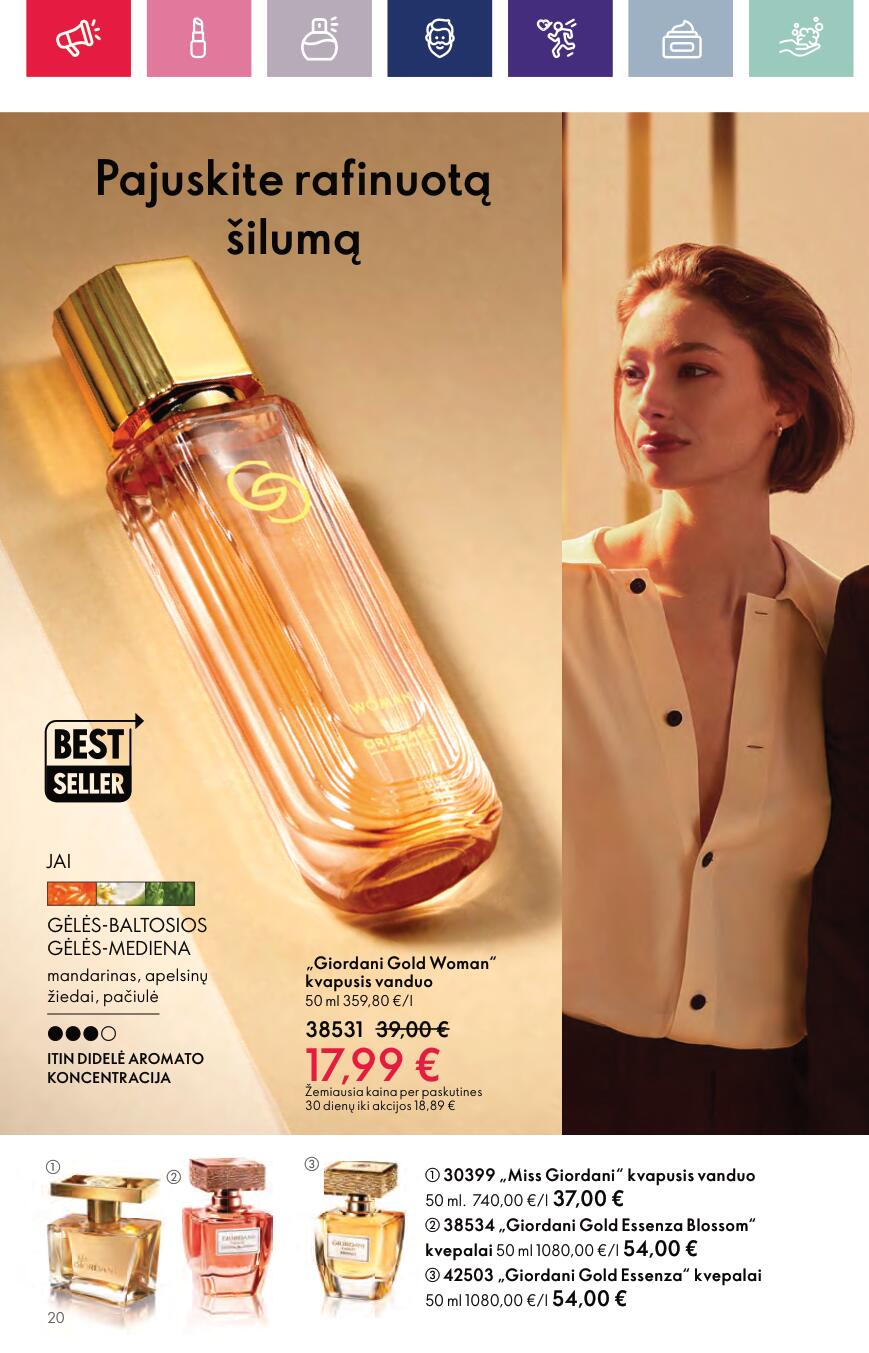Naujas ORIFLAME katalogas galioja 2023.09.13 - 2023.10.03