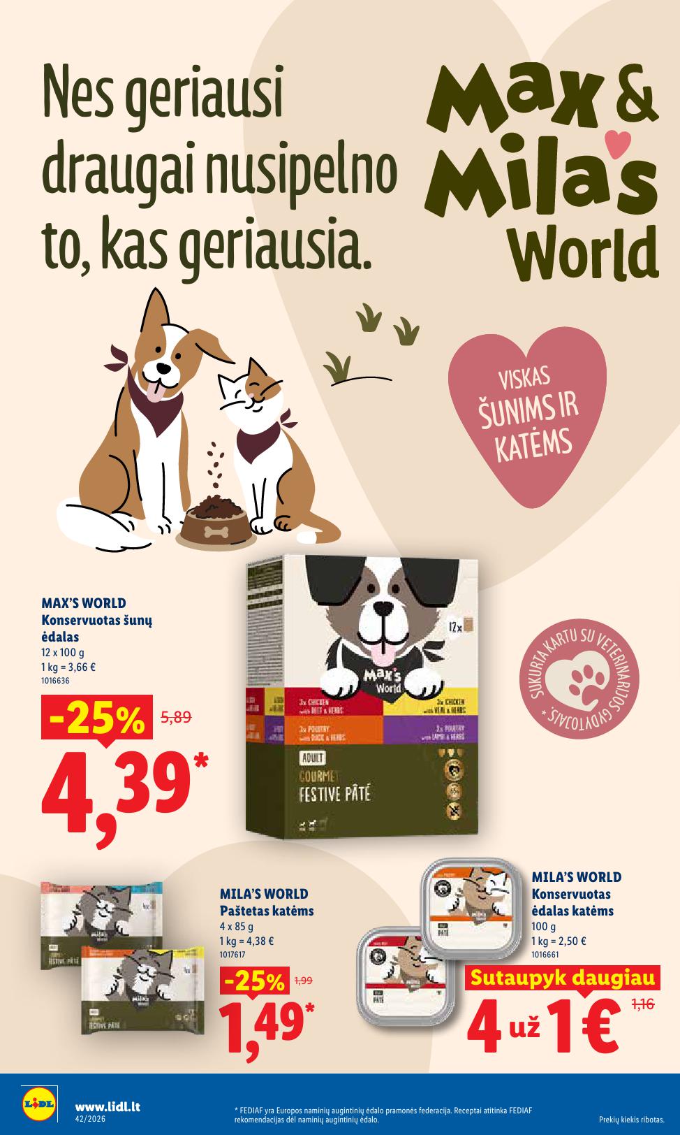 LIDL ne maisto prekių leidinys 2026.10.12 - 2026.10.18