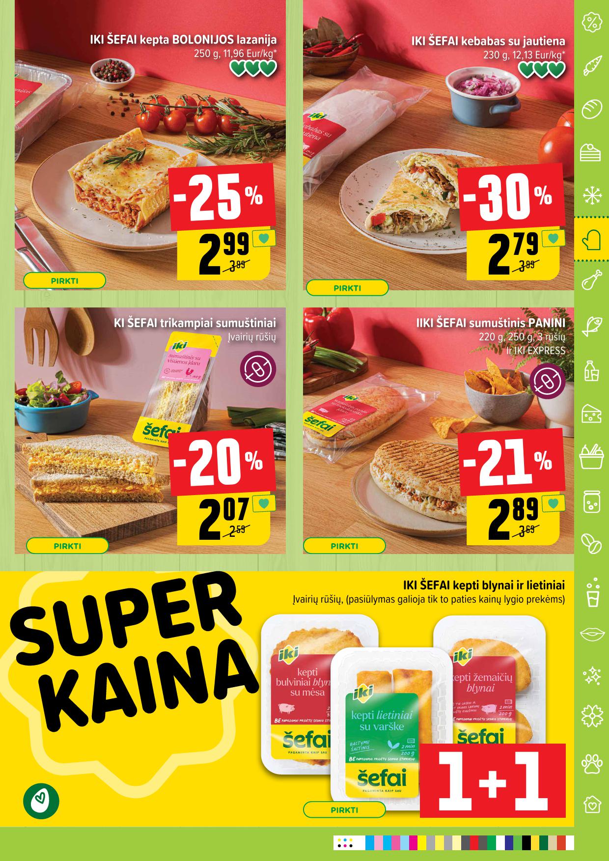 Naujausias IKI kaininis katalogas 2025.02.17 - 2025.02.23
