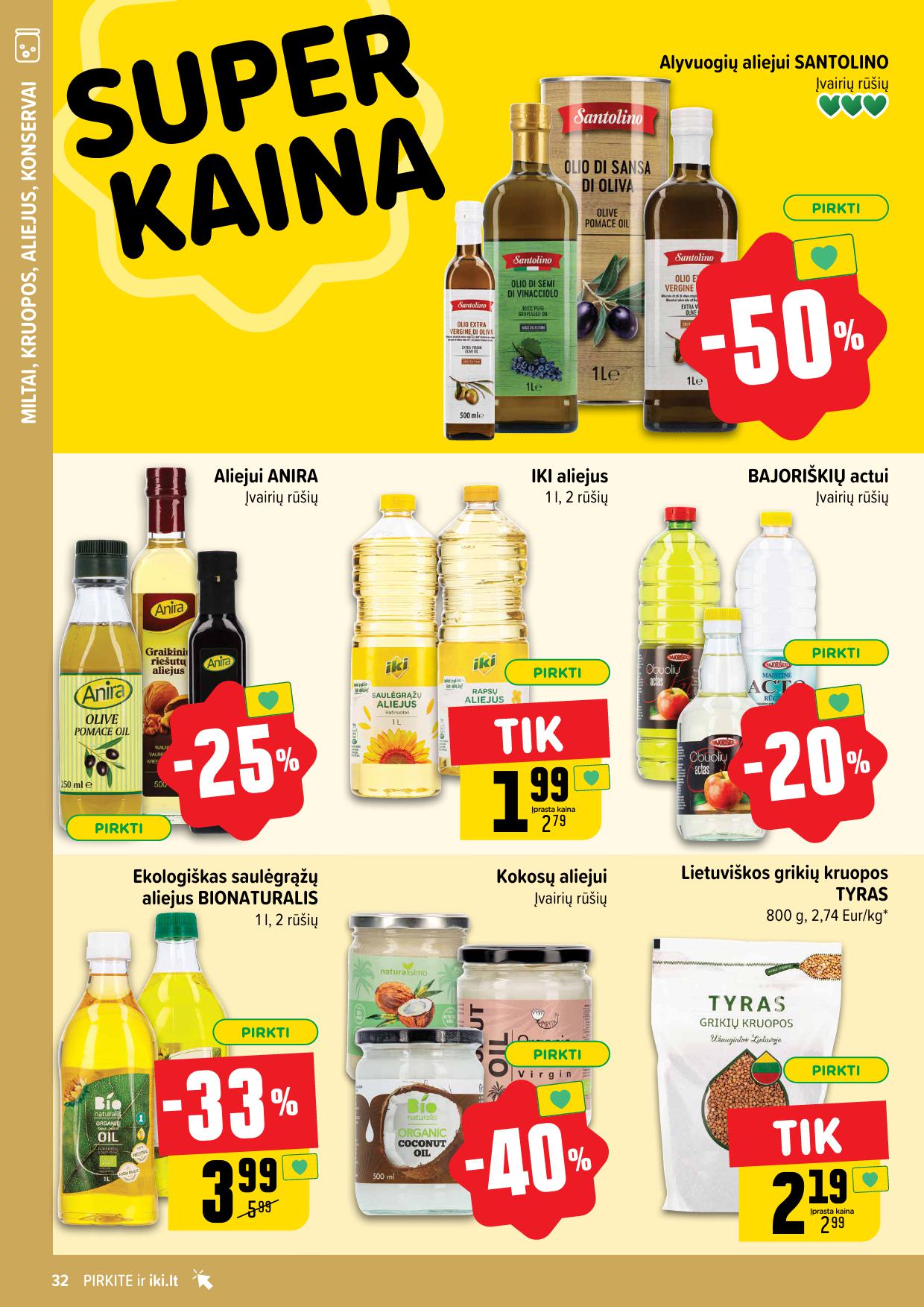 Naujausias IKI kaininis katalogas 2025.03.17 - 2025.03.23
