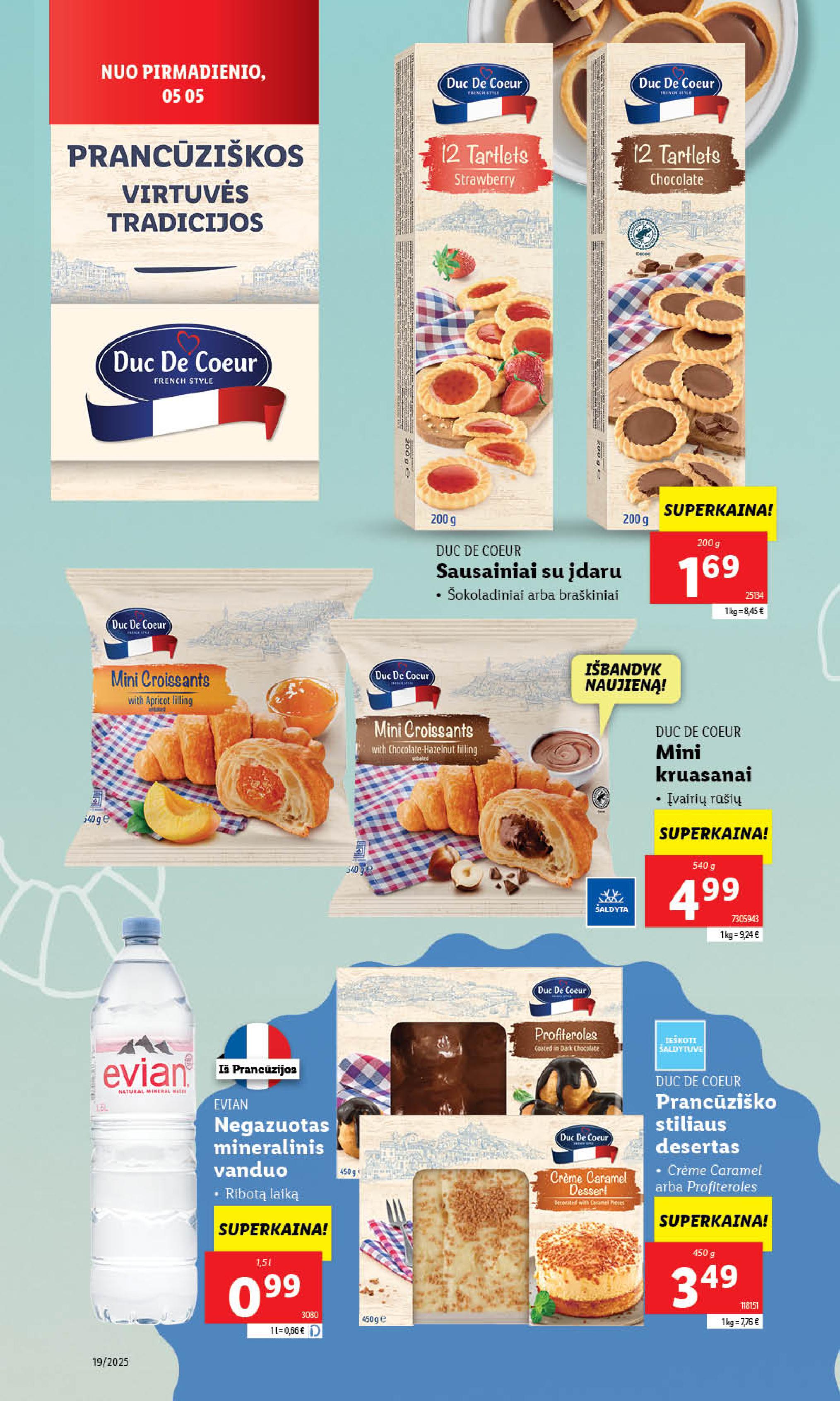 Naujausias LIDL kaininis katalogas 2025.05.05 - 2025.05.11