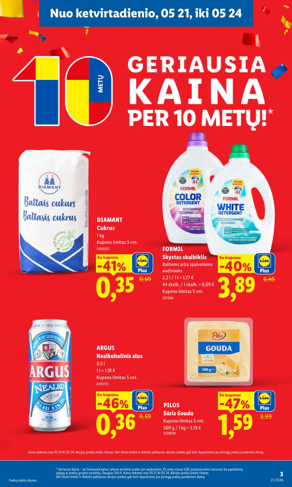 Naujausias LIDL kaininis katalogas 2026.05.18 - 2026.05.24