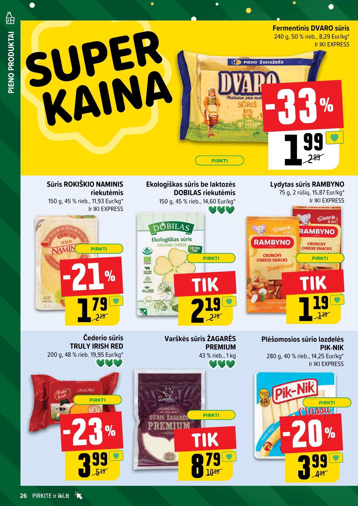 Naujausias IKI kaininis katalogas 2024.12.09 - 2024.12.15