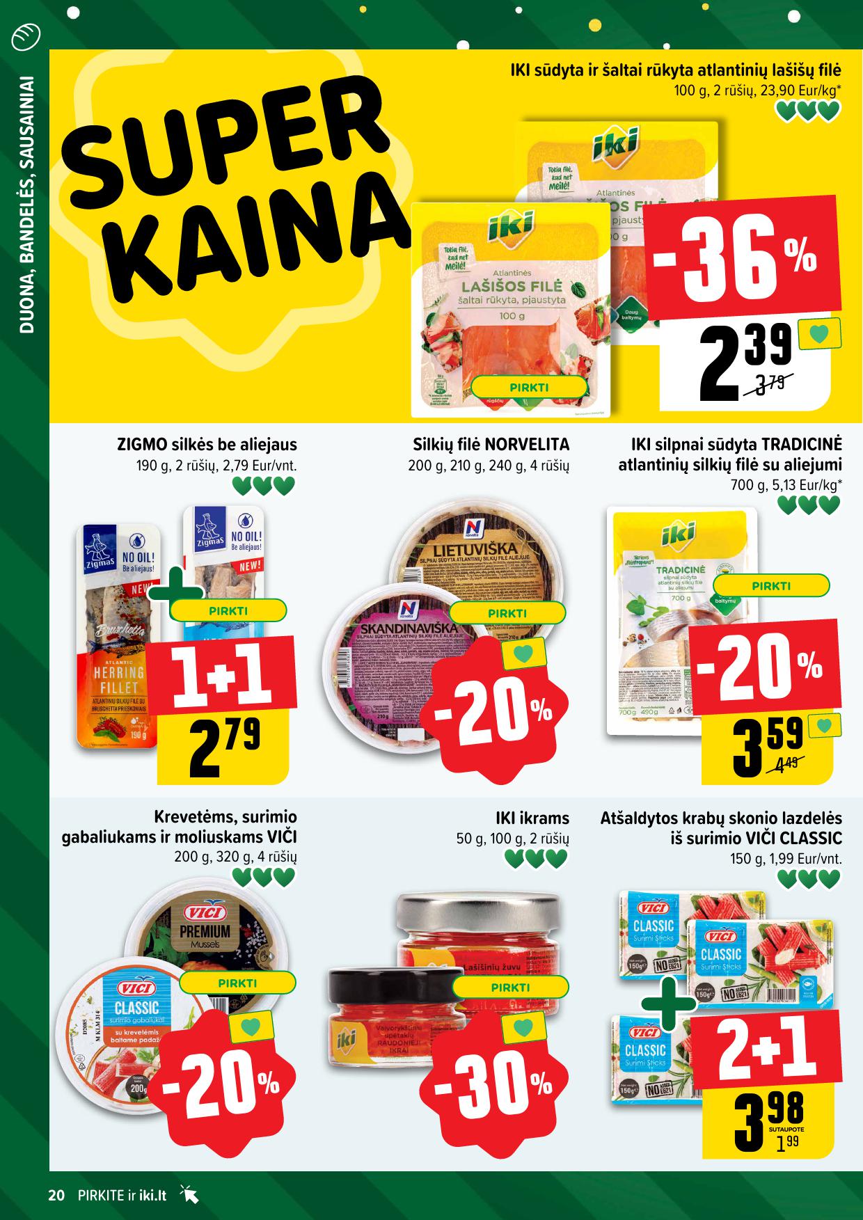 Naujausias IKI kaininis katalogas 2024.12.09 - 2024.12.15