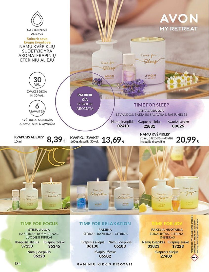 AVON katalogas galioja 2023.09.01 - 2023.09.30