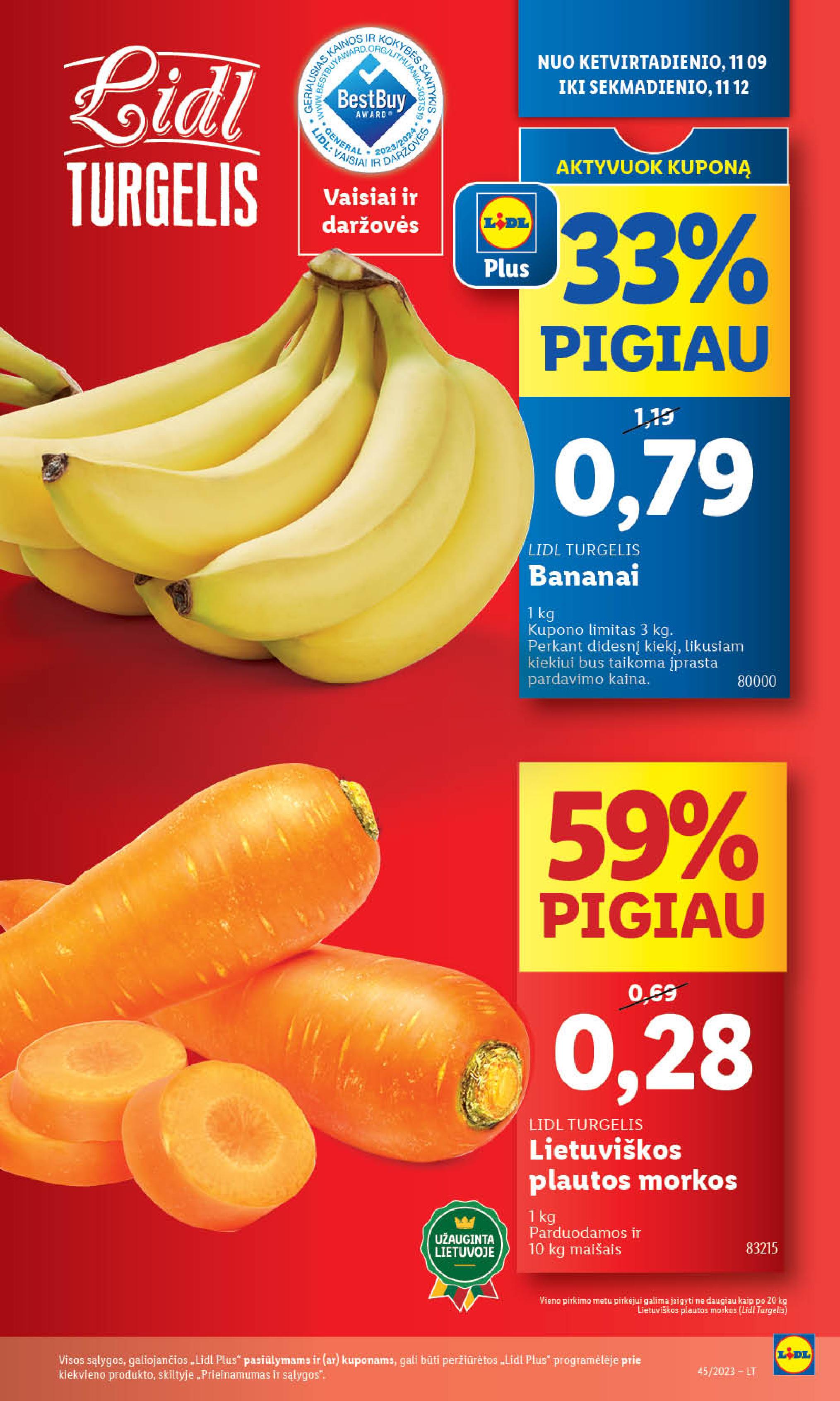 Naujausias LIDL kaininis katalogas 2023.11.06 - 2023.11.12