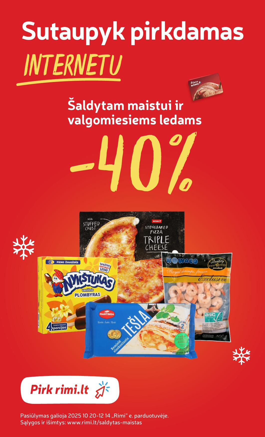 Naujausias RIMI kaininis katalogas 2025.12.02 - 2025.12.08