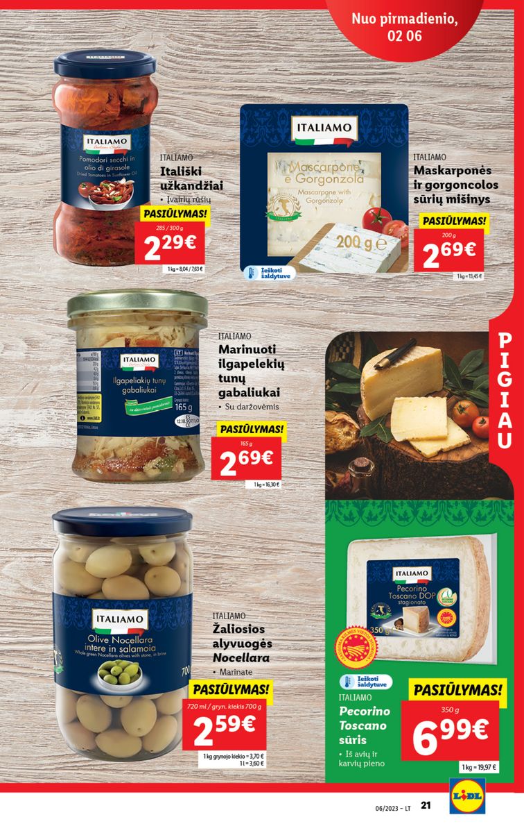 Naujausias LIDL kaininis katalogas 2023.02.06 - 2023.02.12