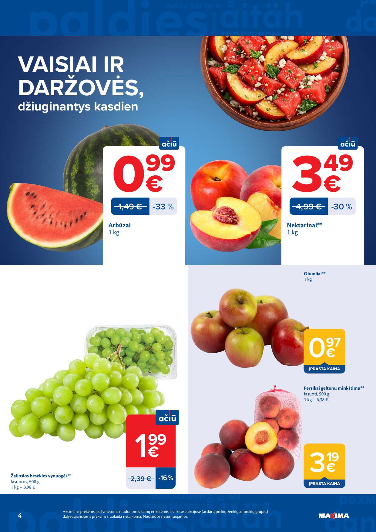 Naujas MAXIMA leidinys Nr.23 nuo 2026.06.02 iki 2026.06.08