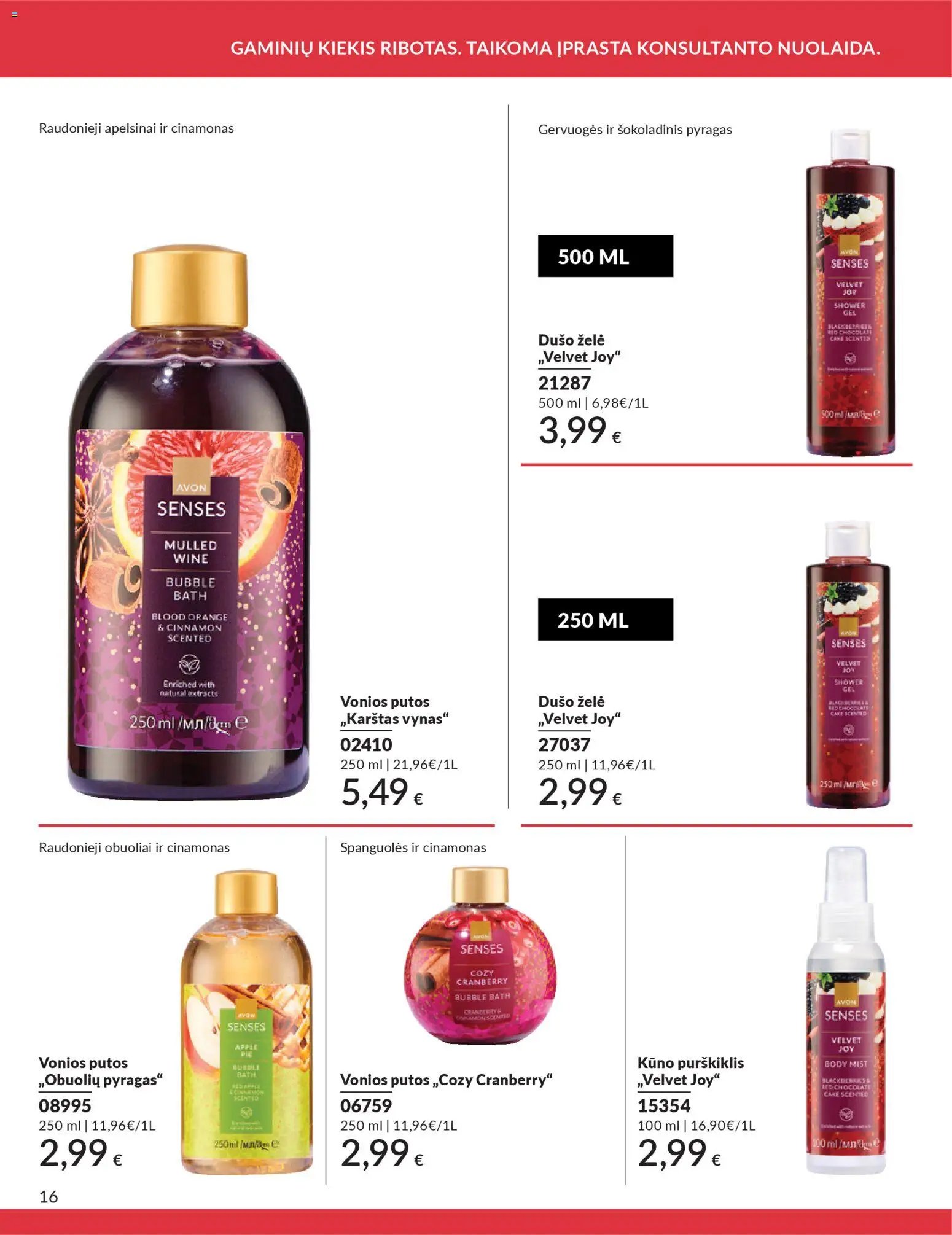 Naujas AVON katalogas galioja 2026.02.01 - 2026.02.28