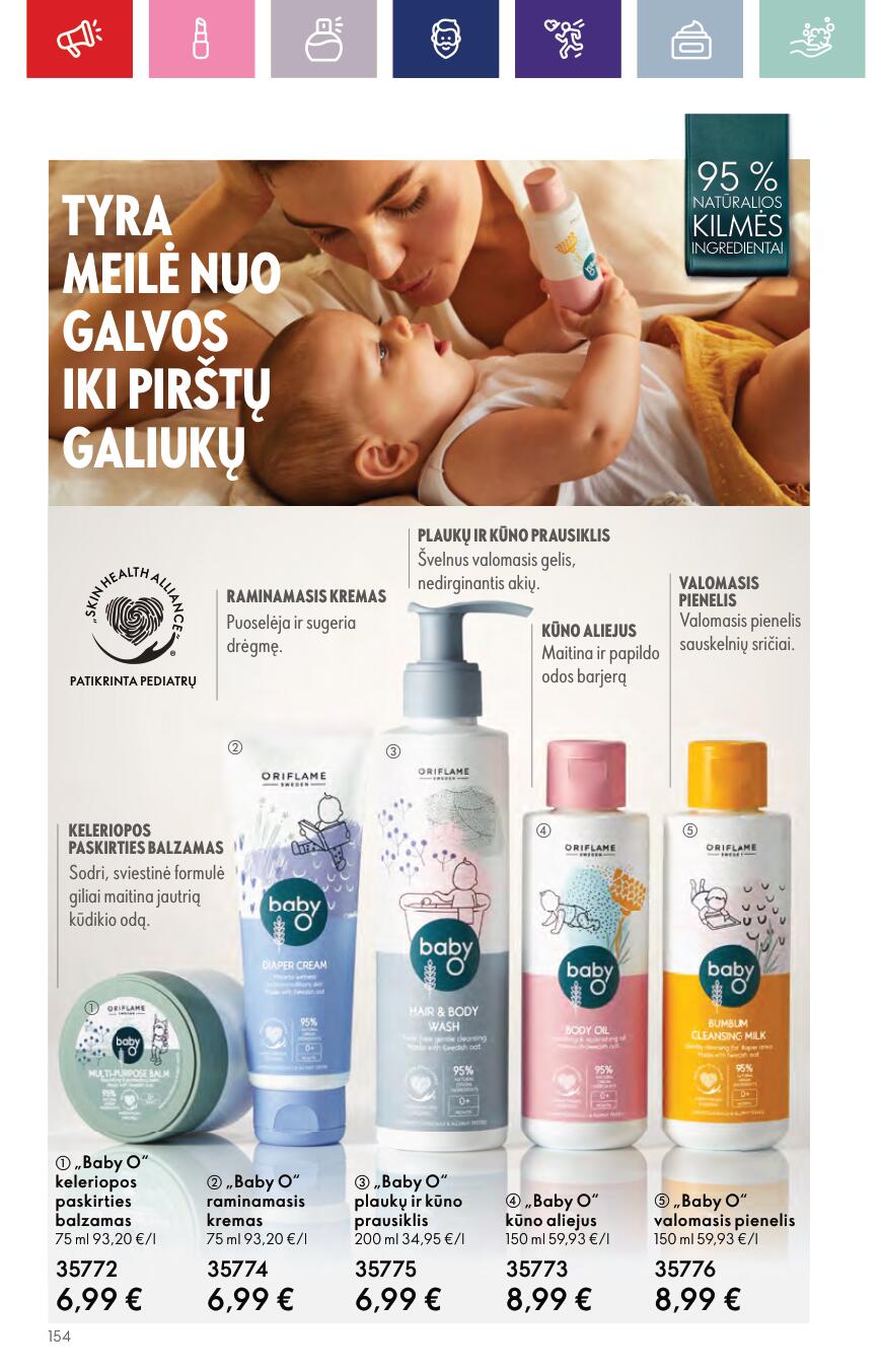 Naujas ORIFLAME katalogas galioja 2023.09.13 - 2023.10.03