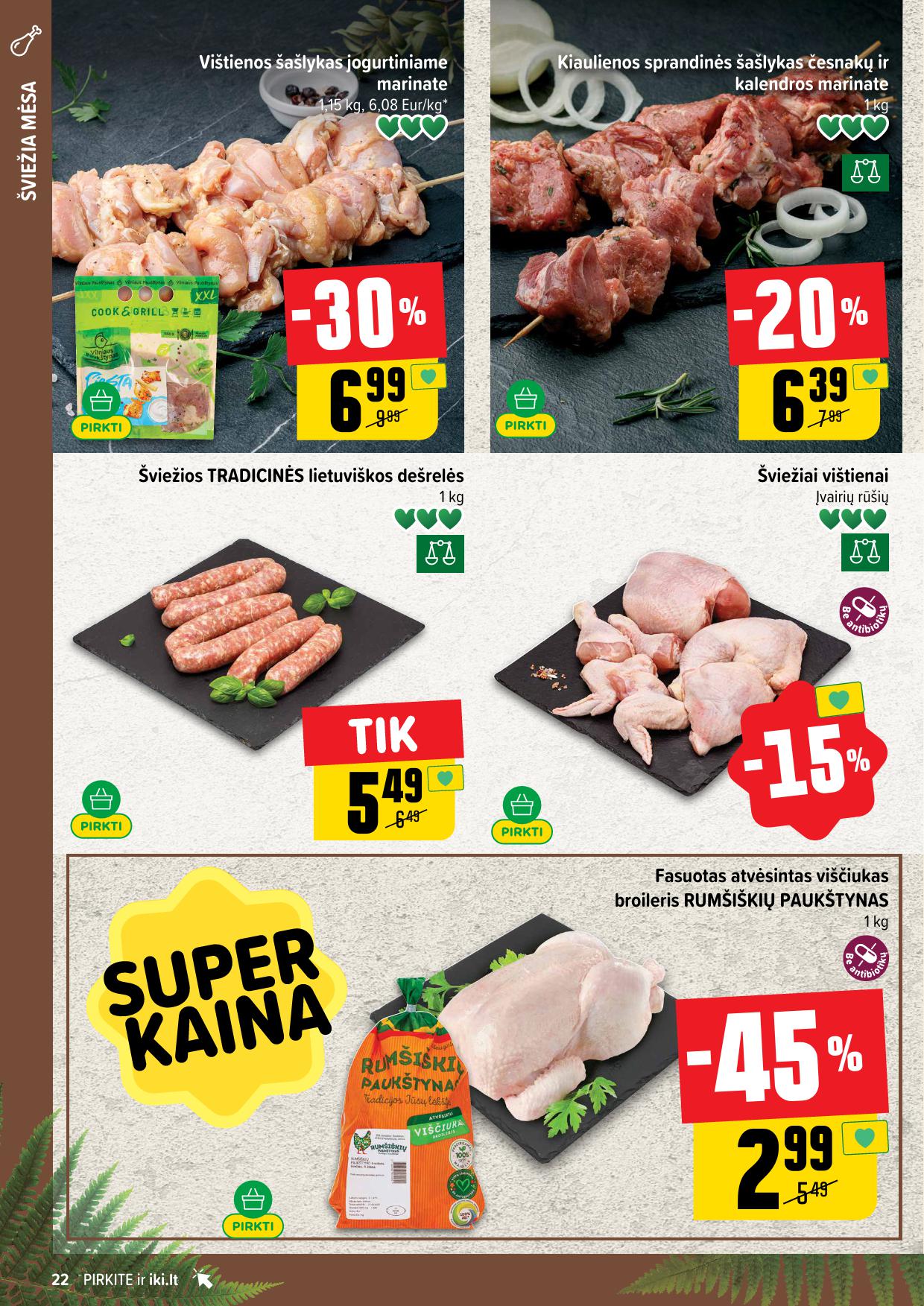 Naujausias IKI kaininis katalogas 2025.06.23 - 2025.06.29