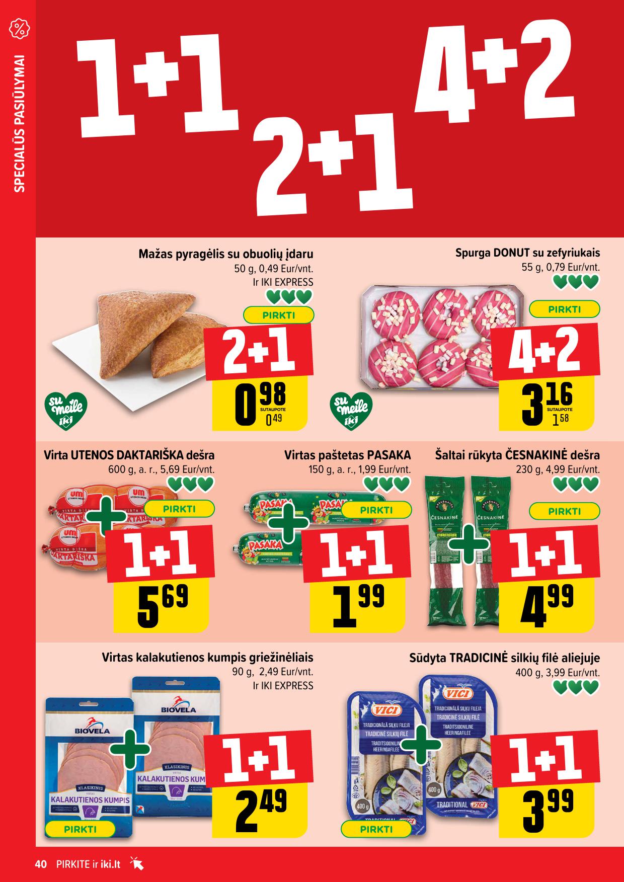 Naujausias IKI kaininis katalogas 2025.03.17 - 2025.03.23