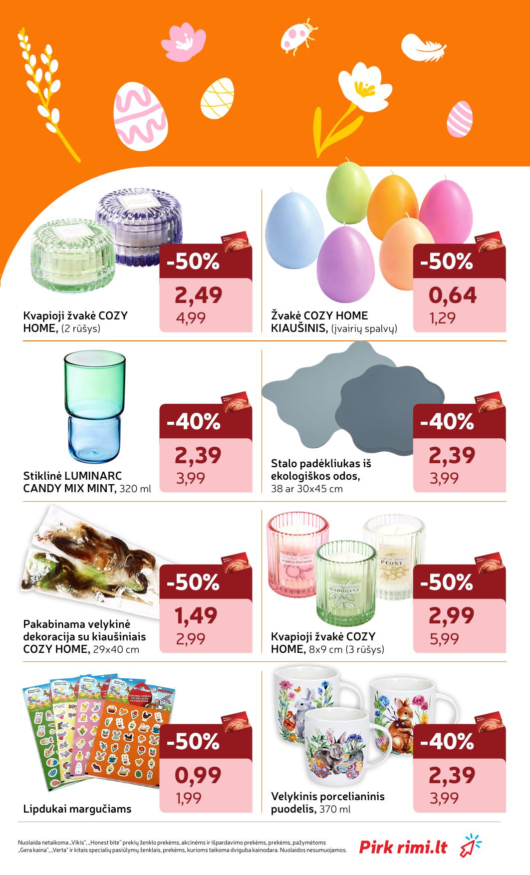 Naujausias RIMI kaininis katalogas 2026.03.17 - 2026.03.23