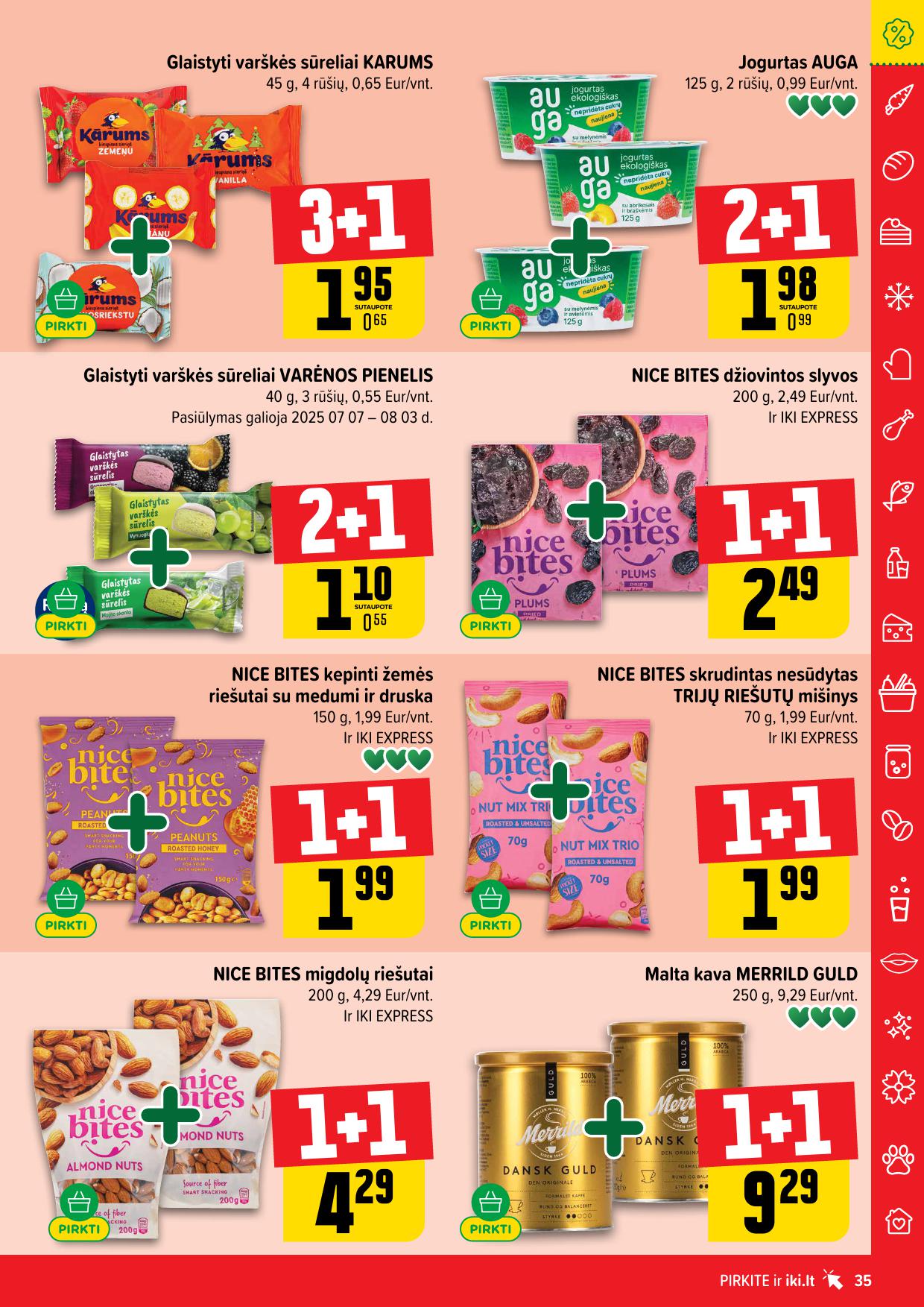 IKI SAVAITĖLĖ akcijų ir nuolaidų leidinys Nr.31 2025.07.28 - 2025.08.03
