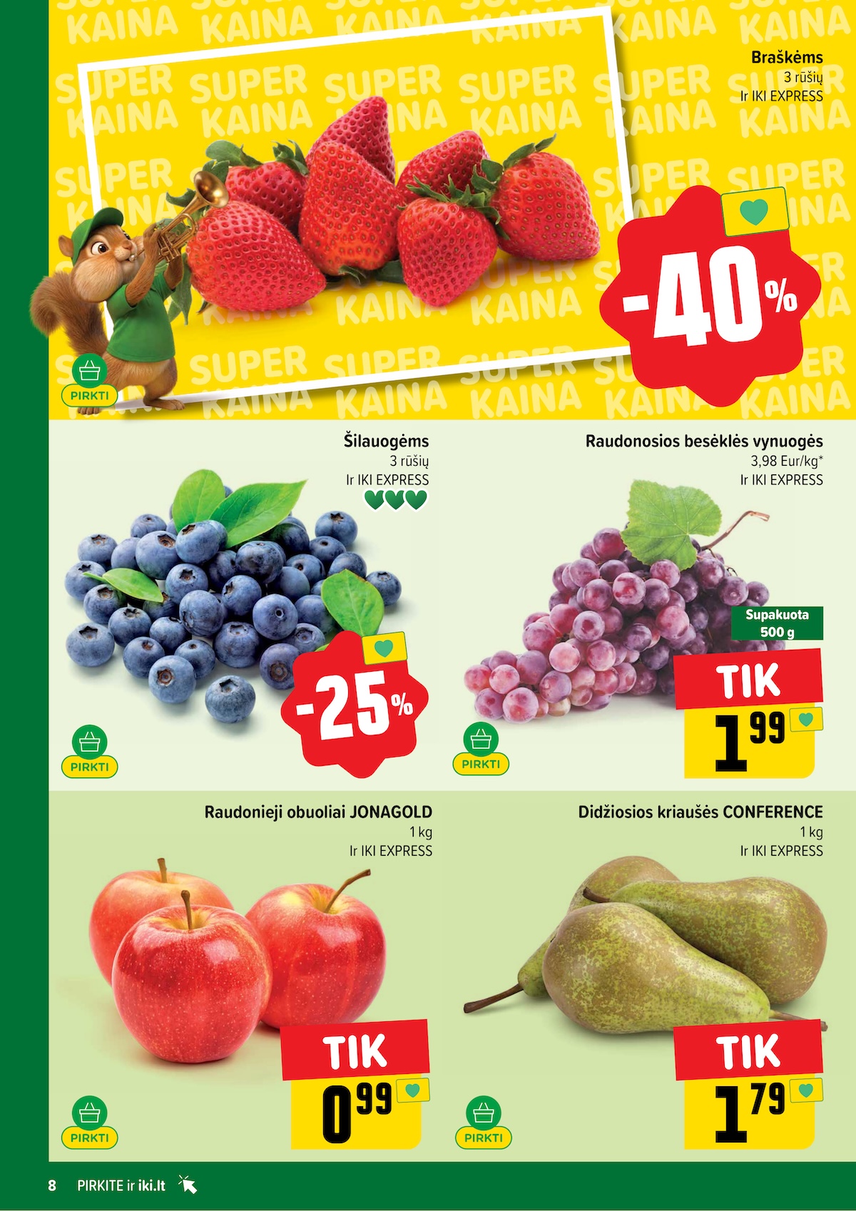 IKI SAVAITĖLĖ akcijų ir nuolaidų leidinys Nr.17 2026.04.20 - 2026.04.26