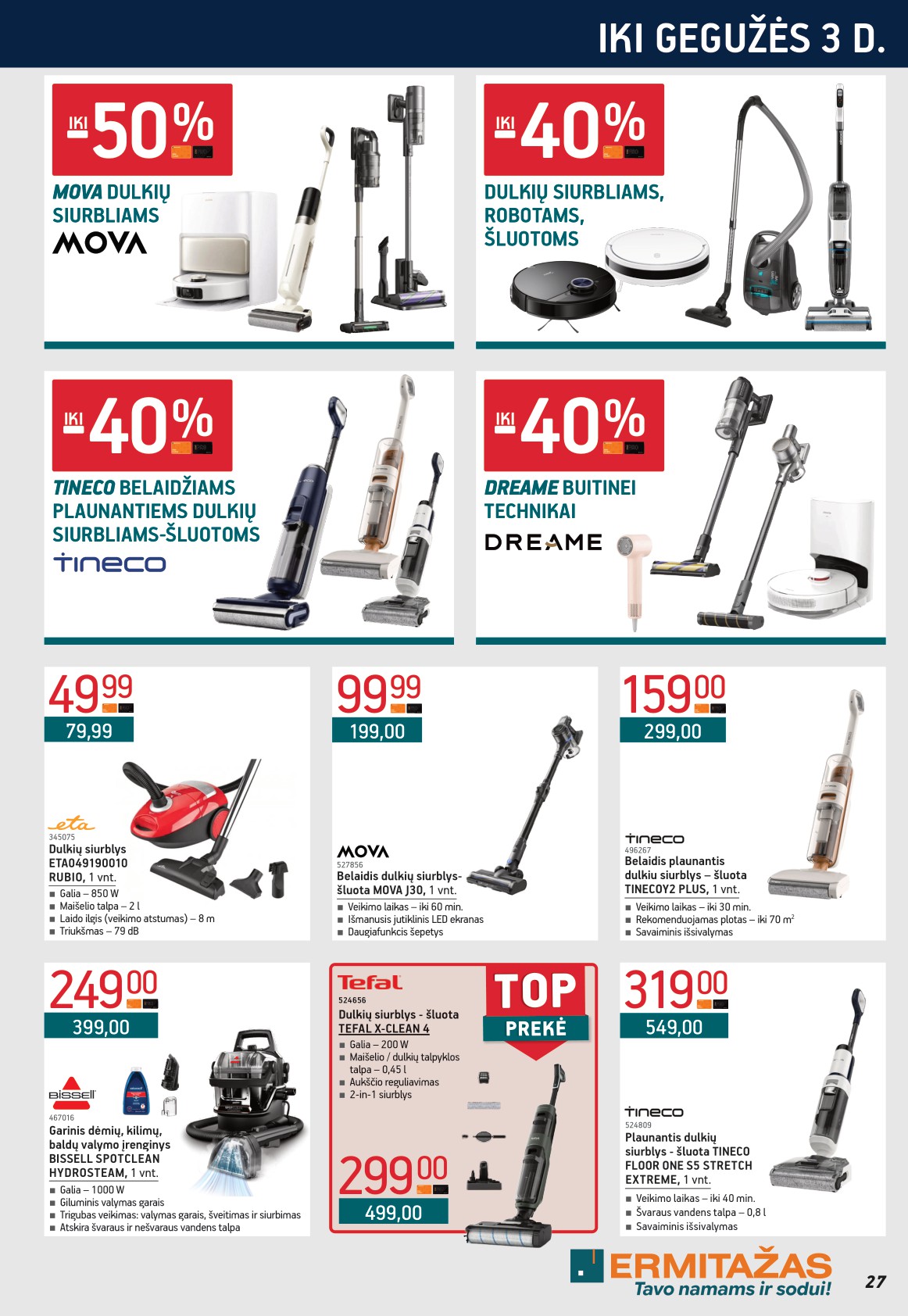 ERMITAŽAS akcijų ir nuolaidų leidinys 2026.04.01 - 2026.05.03
