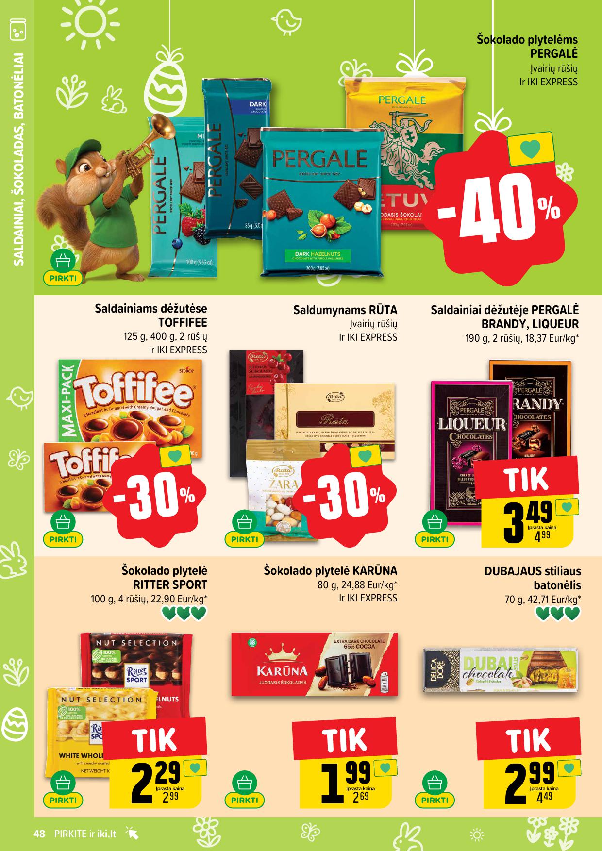 Naujausias IKI kaininis katalogas 2026.03.30 - 2026.04.04