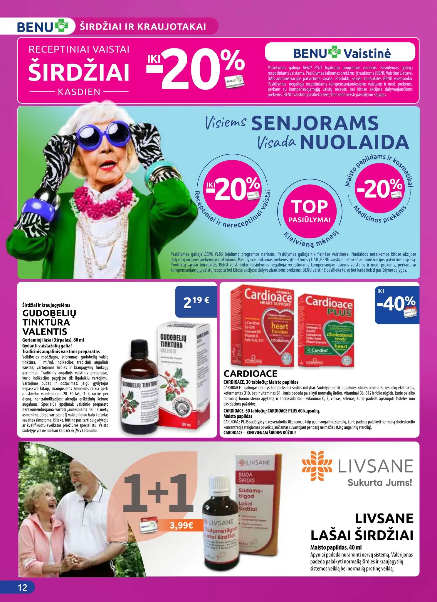 Naujas BENU leidinys nuo 2025.08.01 iki 2025.08.31