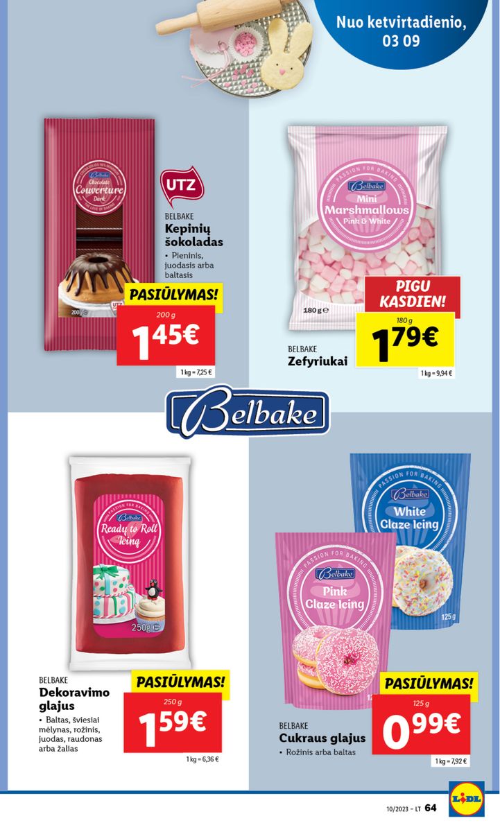 Naujausias LIDL kaininis katalogas 2023.03.06 - 2023.03.12