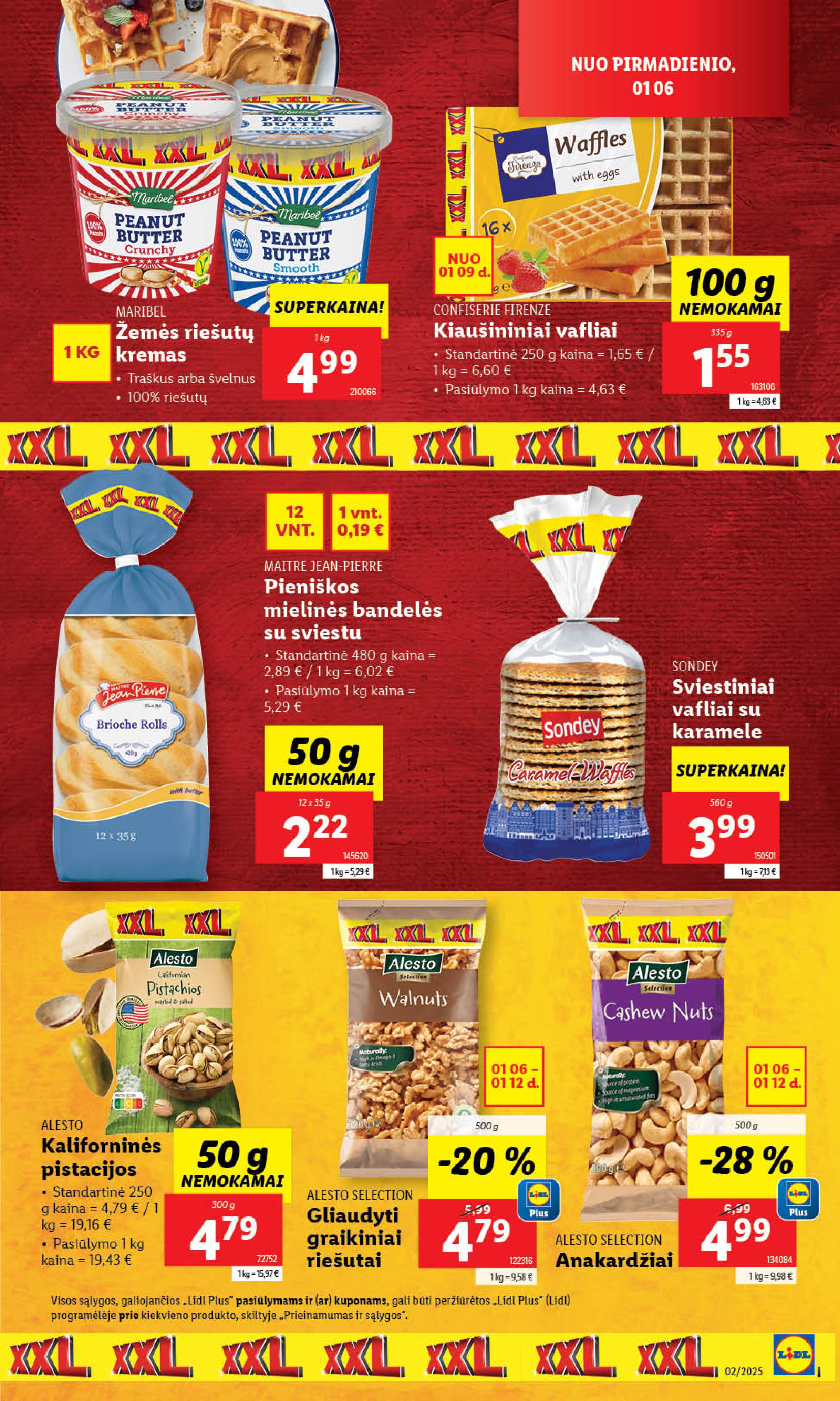 Naujausias LIDL kaininis katalogas 2025.01.06 - 2025.01.12