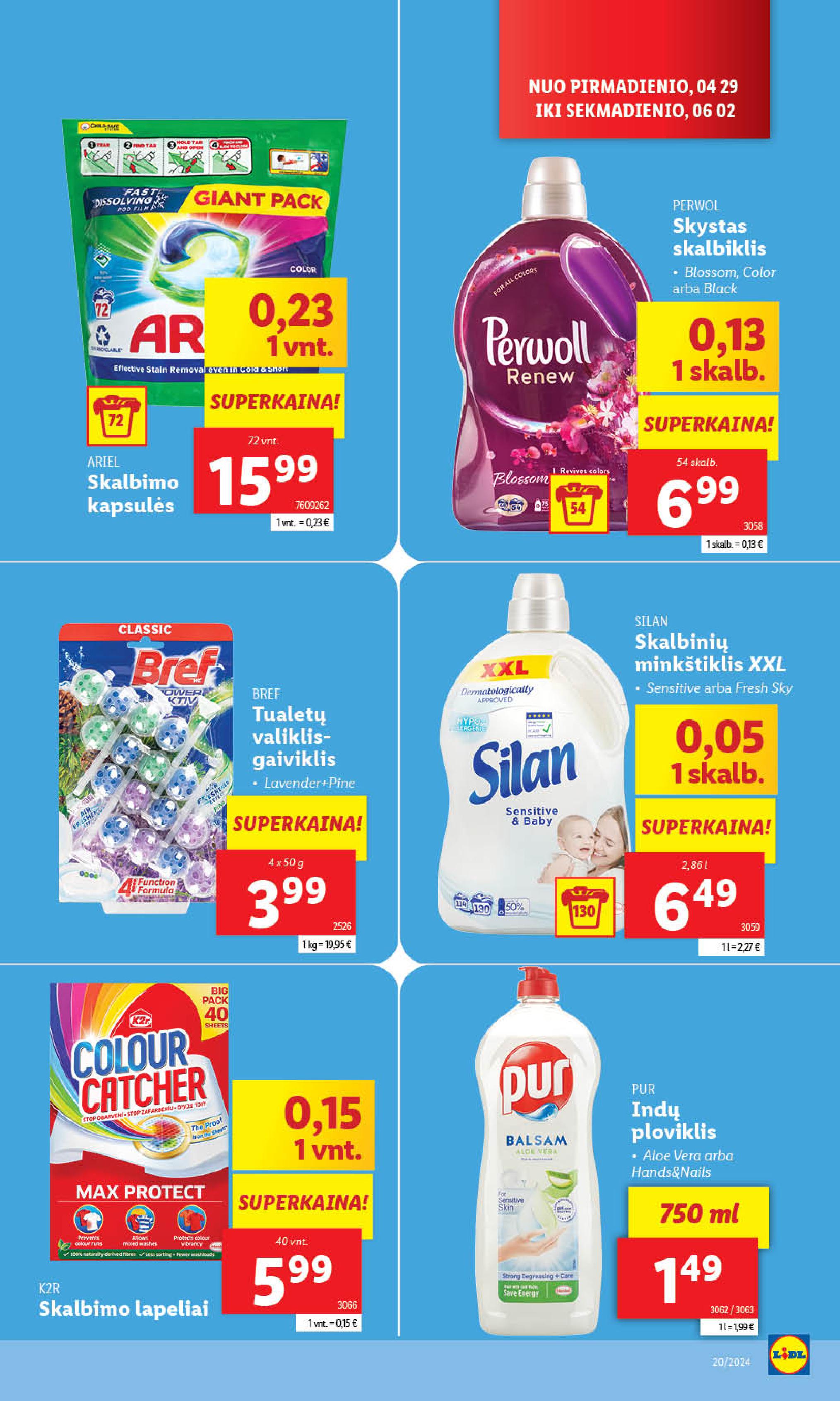 Naujausias LIDL kaininis katalogas 2024.05.13 - 2024.05.19