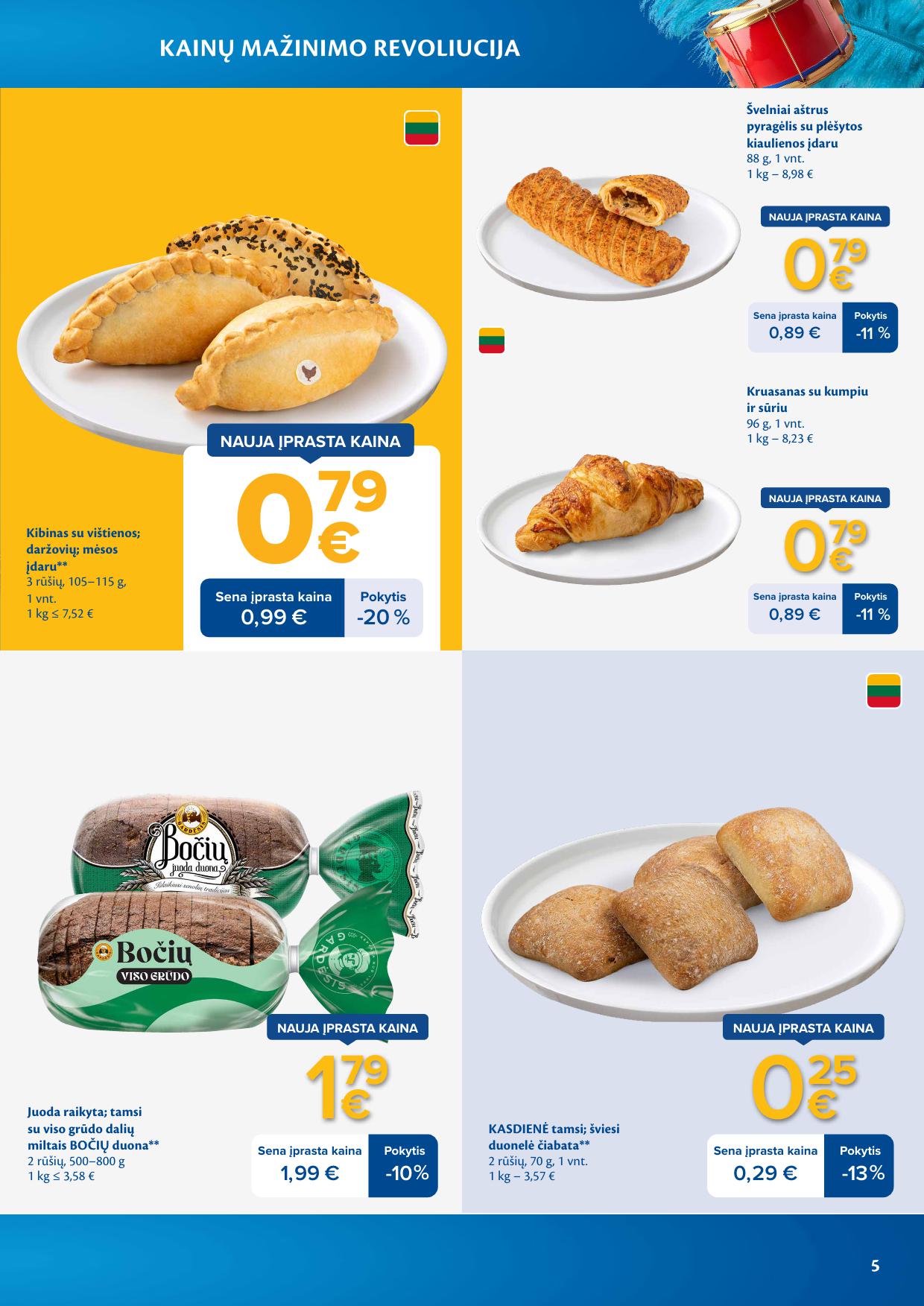 MAXIMA nuolaidų leidinys "Kainų mažinimo revoliucija"