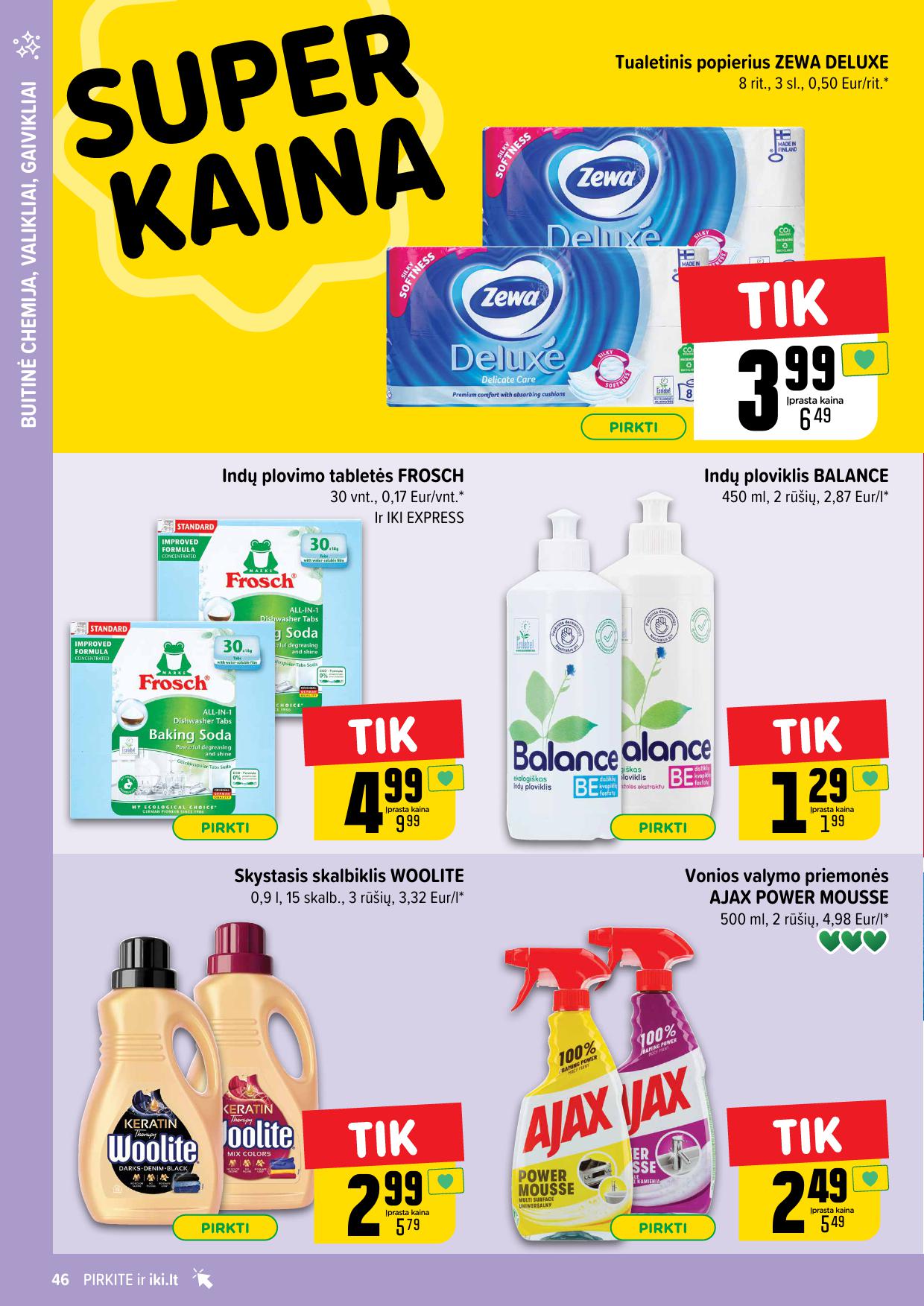 Naujausias IKI kaininis katalogas 2025.04.21 - 2025.04.27