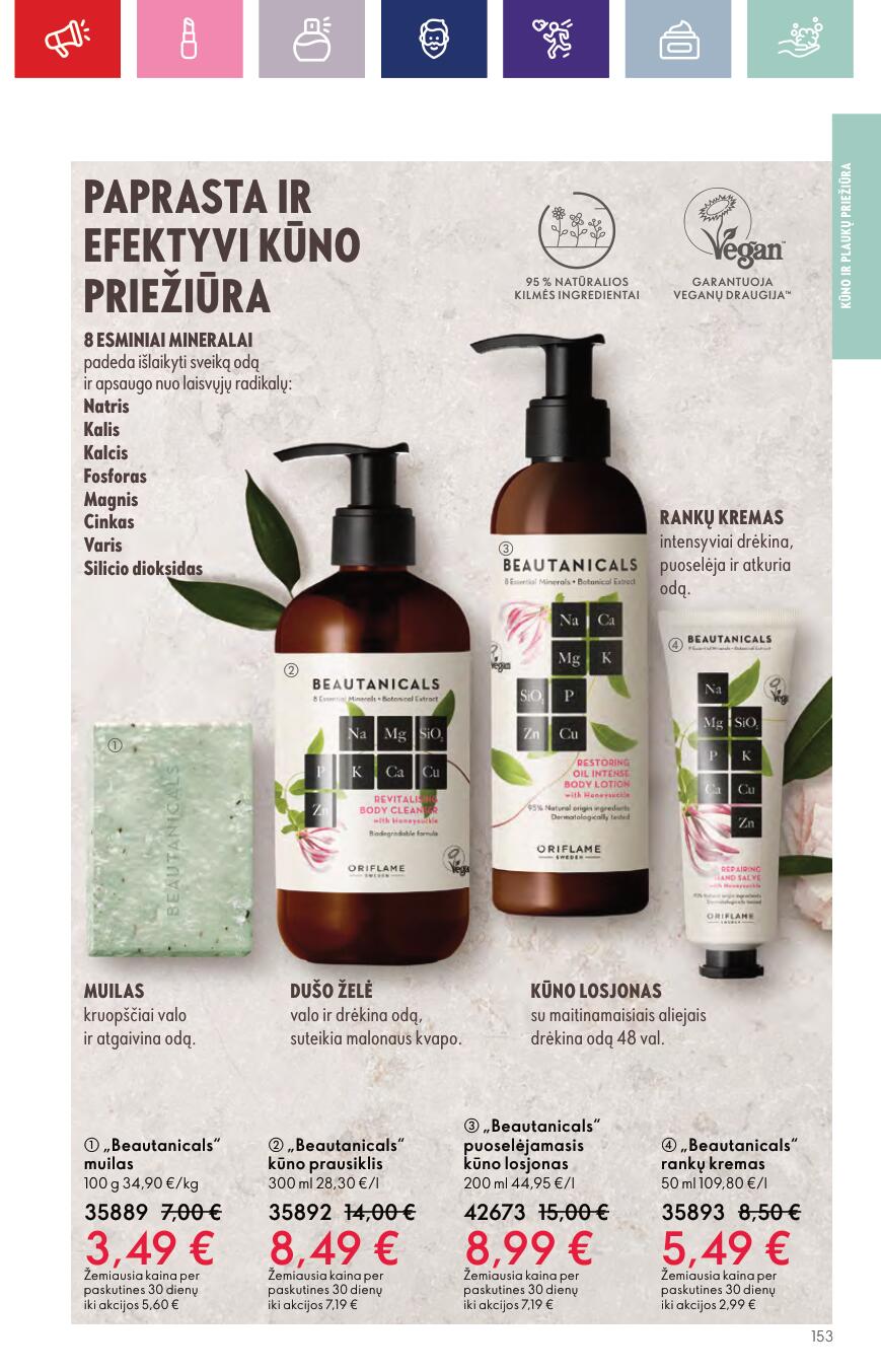 Naujas ORIFLAME katalogas galioja 2023.09.13 - 2023.10.03