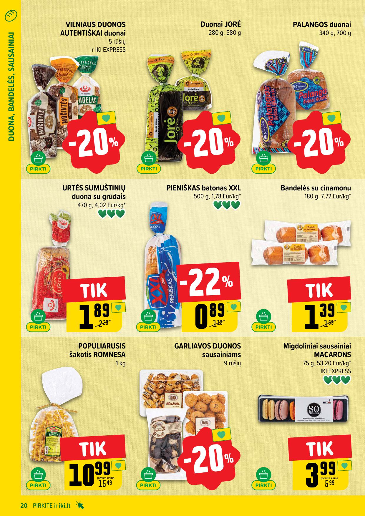 Naujausias IKI kaininis katalogas 2026.02.23 - 2026.03.01