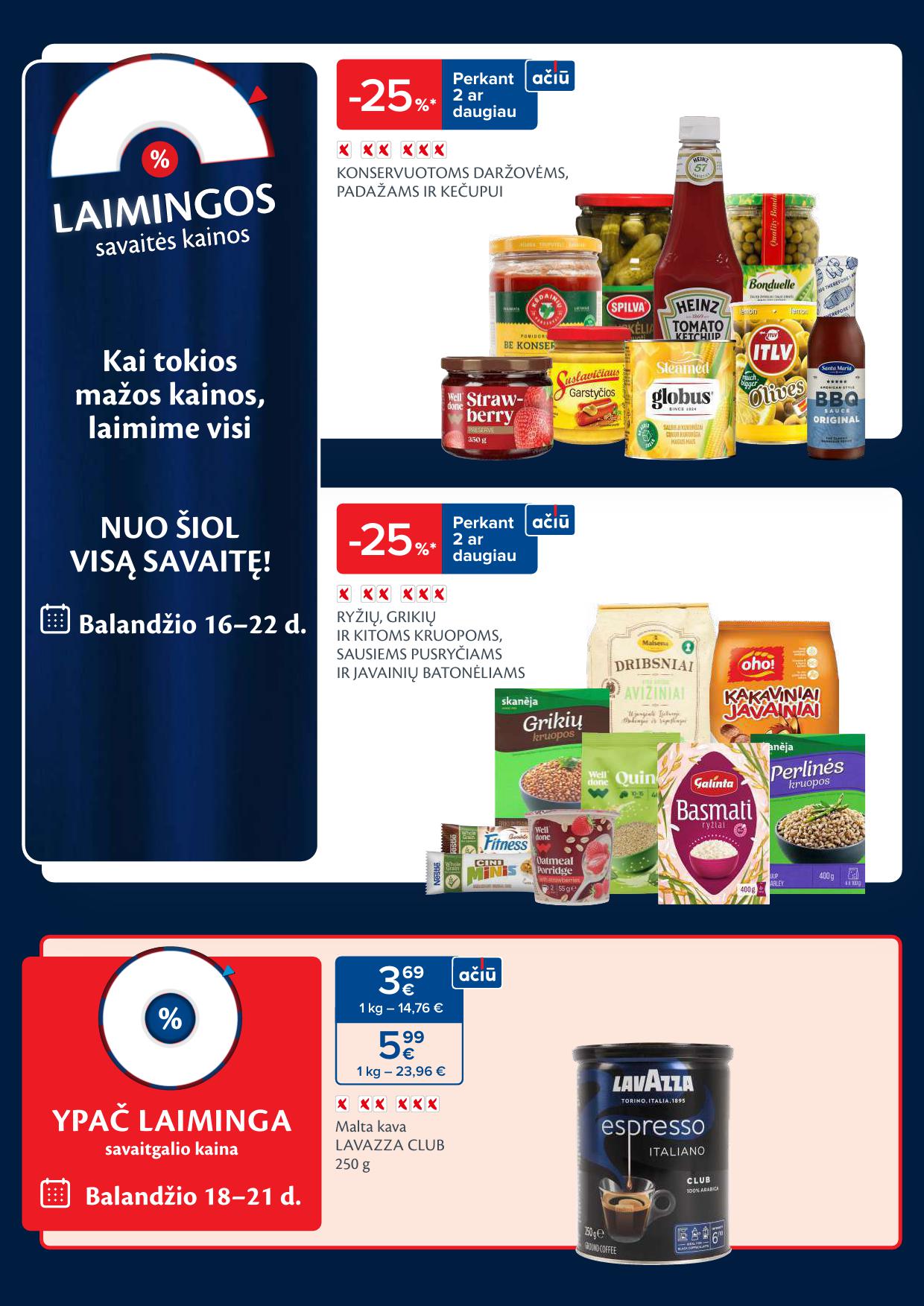 Naujausias MAXIMA kaininis katalogas 2024.04.16 - 2024.04.22