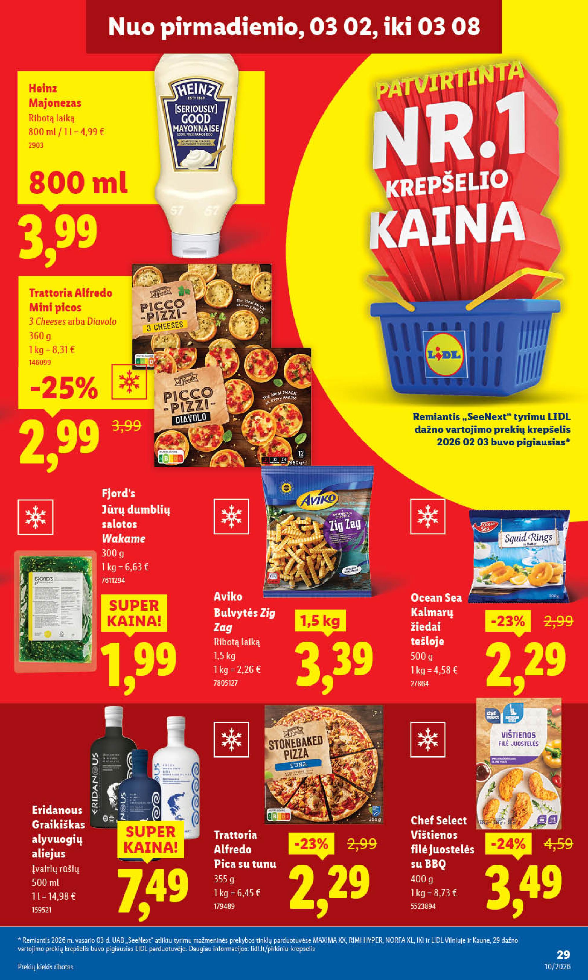 LIDL akcijų ir nuolaidų leidinys 2026.03.02 - 2026.03.08