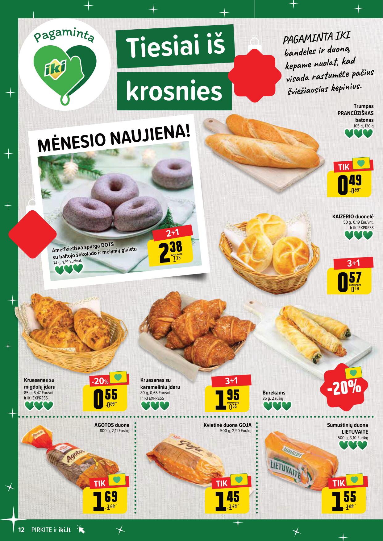 IKI SAVAITĖLĖ akcijų ir nuolaidų leidinys Nr.49 2023.12.04 - 2023.12.10