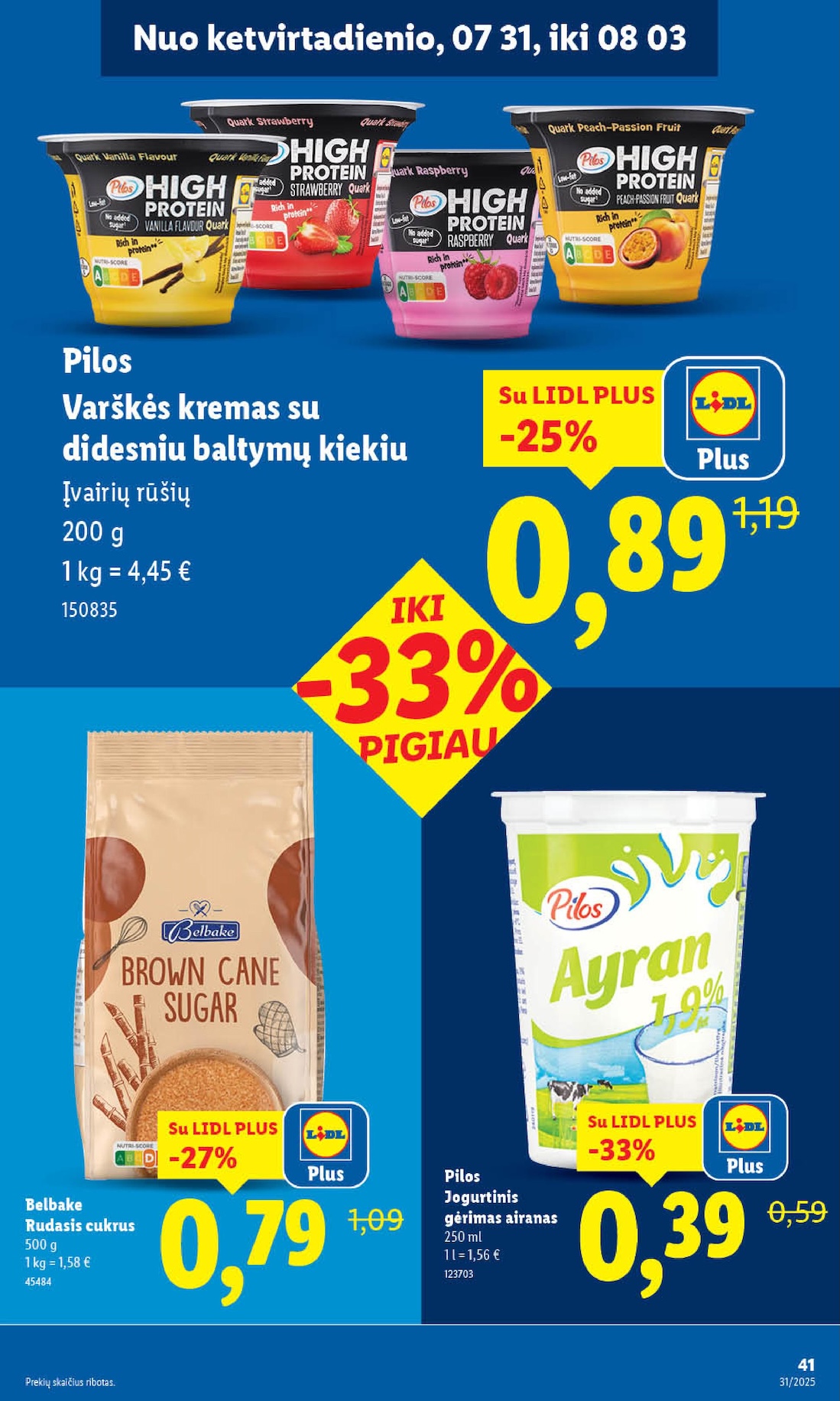 Naujausias LIDL kaininis katalogas 2025.07.28 - 2025.08.03