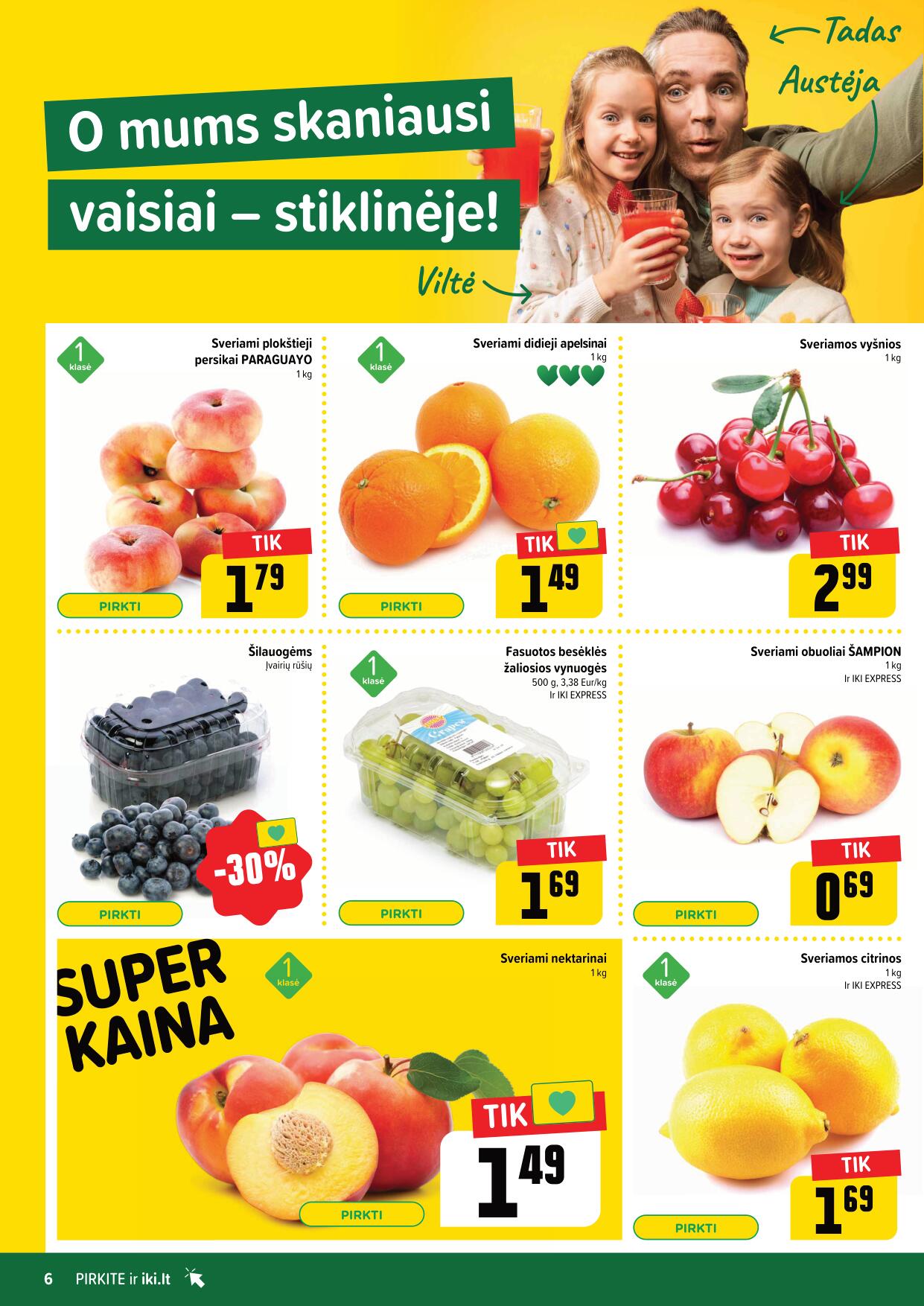 Naujausias IKI kaininis katalogas 2023.07.10 - 2023.07.16