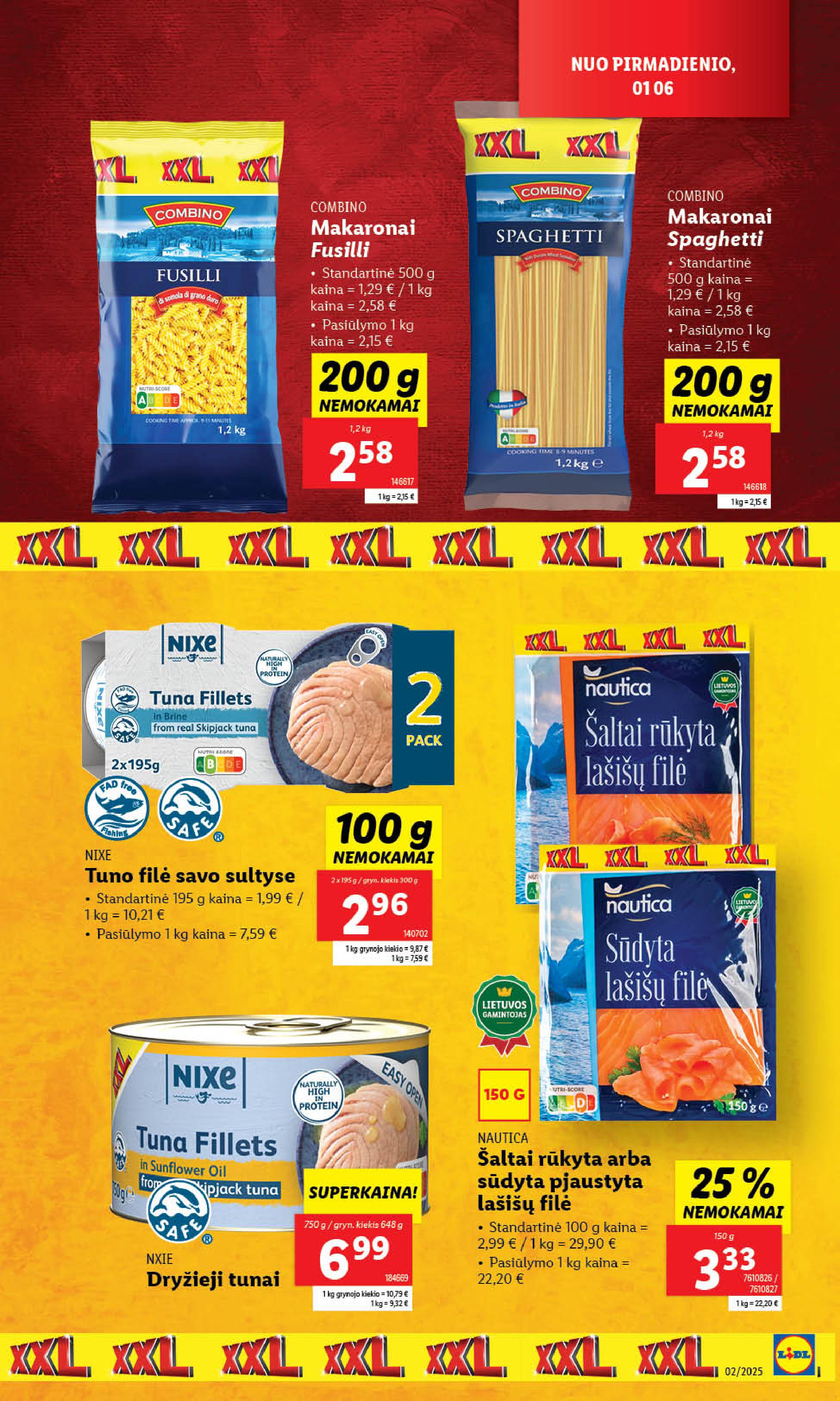 Naujausias LIDL kaininis katalogas 2025.01.06 - 2025.01.12