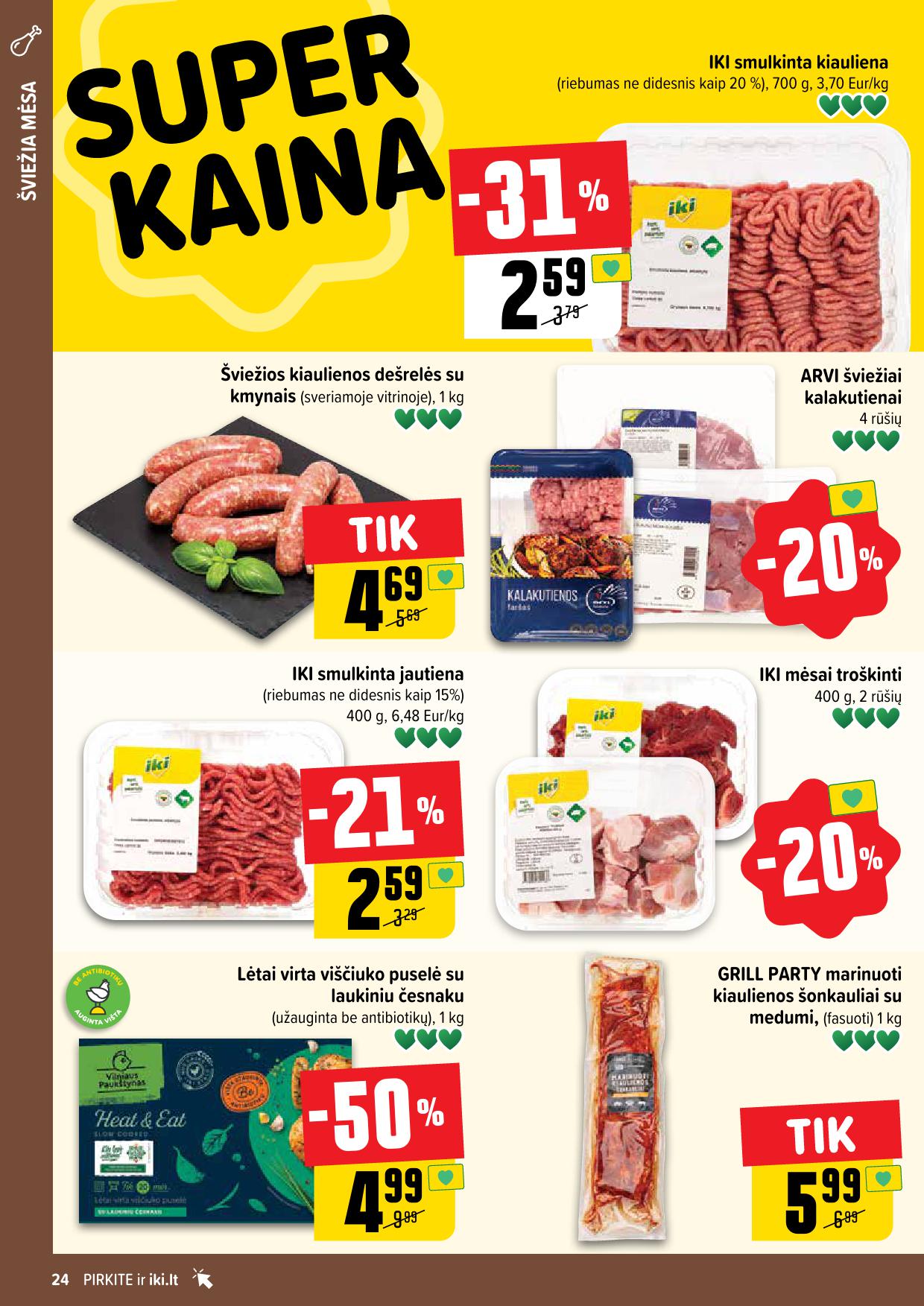 Naujausias IKI kaininis katalogas 2024.02.19 - 2024.02.25