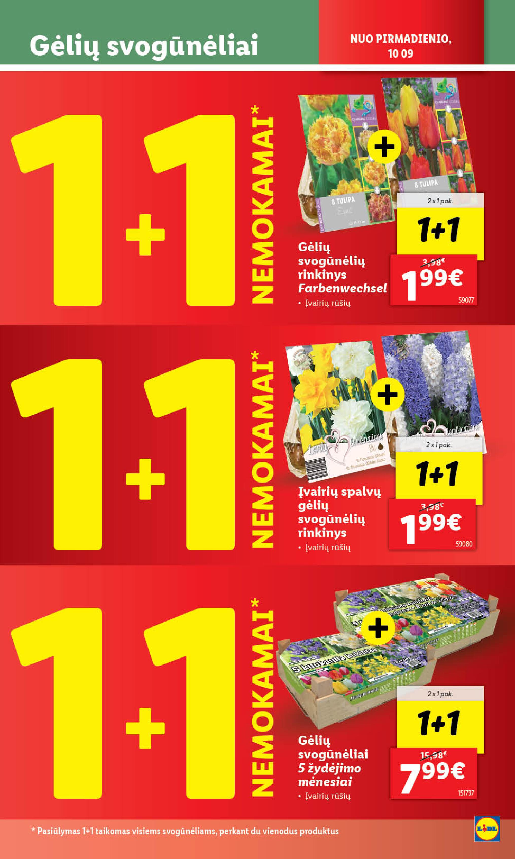 Naujausias LIDL kaininis katalogas 2023.10.09 - 2023.10.15