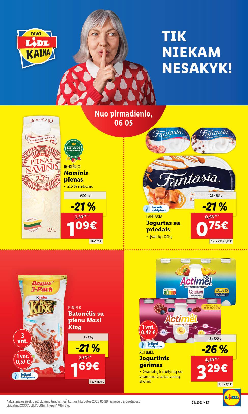 Naujausias LIDL kaininis katalogas 2023.06.05 - 2023.06.11