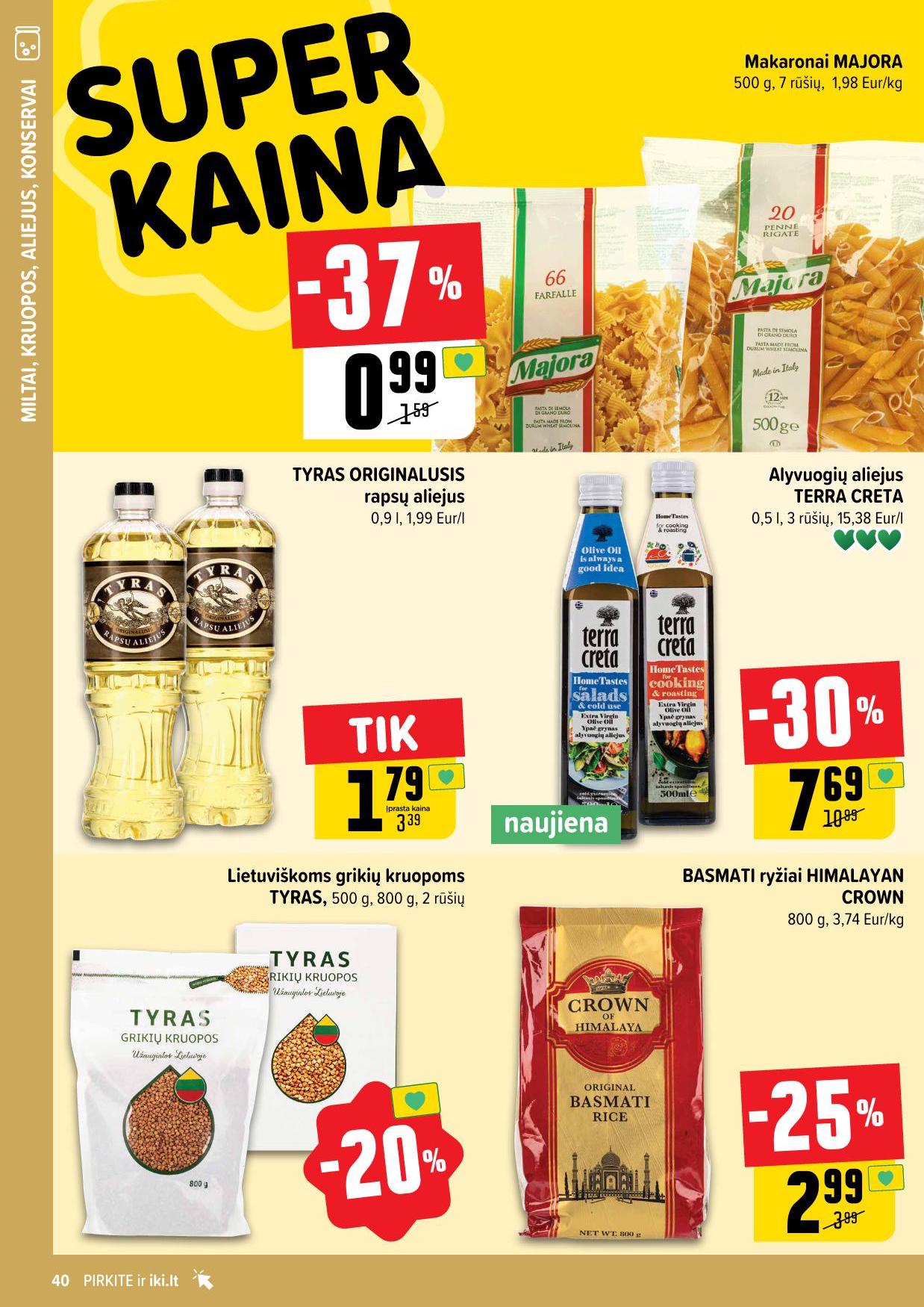 Naujausias IKI kaininis katalogas 2024.04.15 - 2024.04.21
