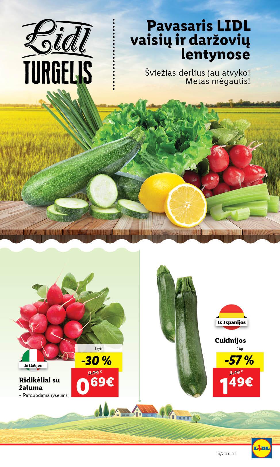 Naujausias LIDL kaininis katalogas 2023.04.24 - 2023.04.30