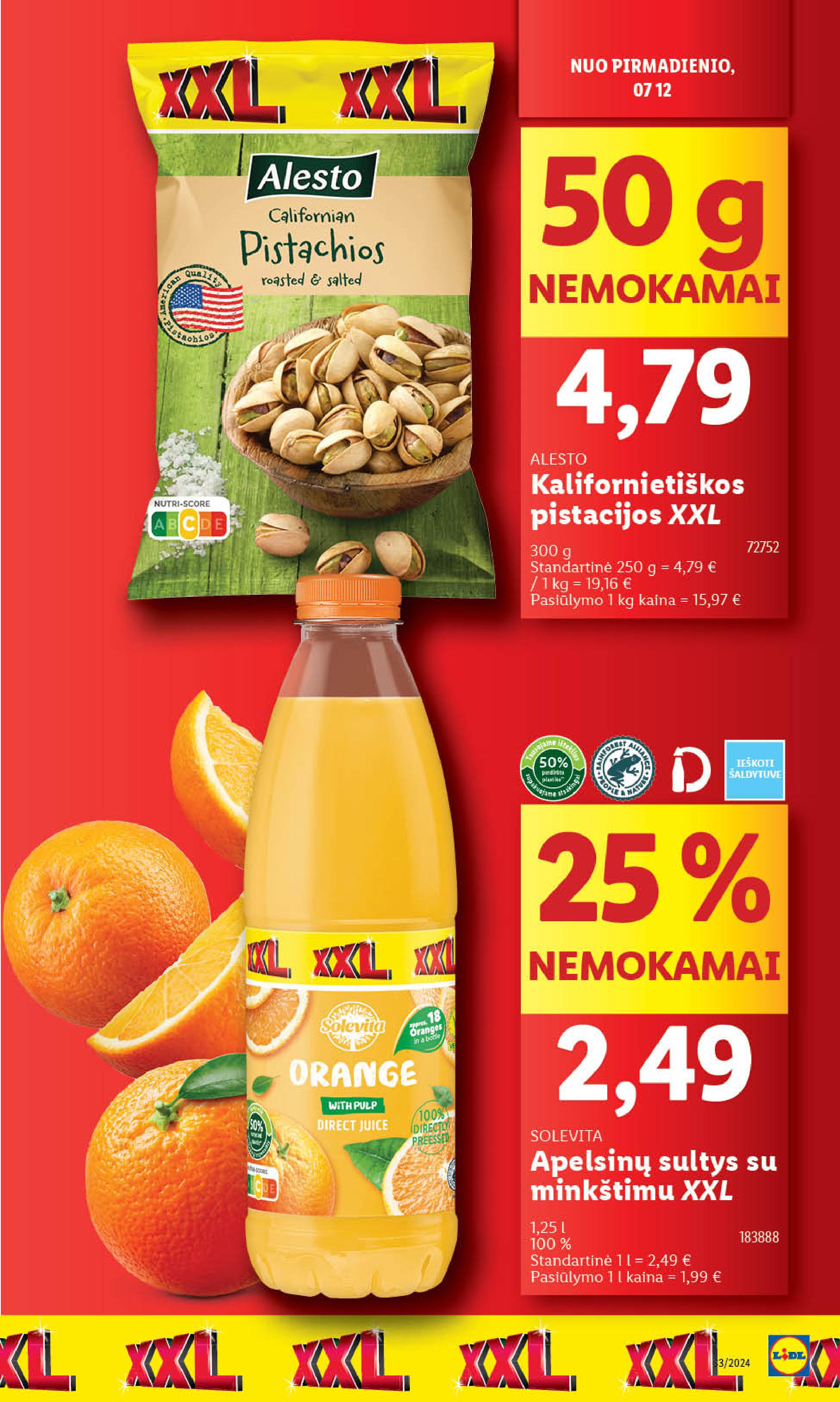 Naujausias LIDL kaininis katalogas 2024.08.12 - 2024.08.18