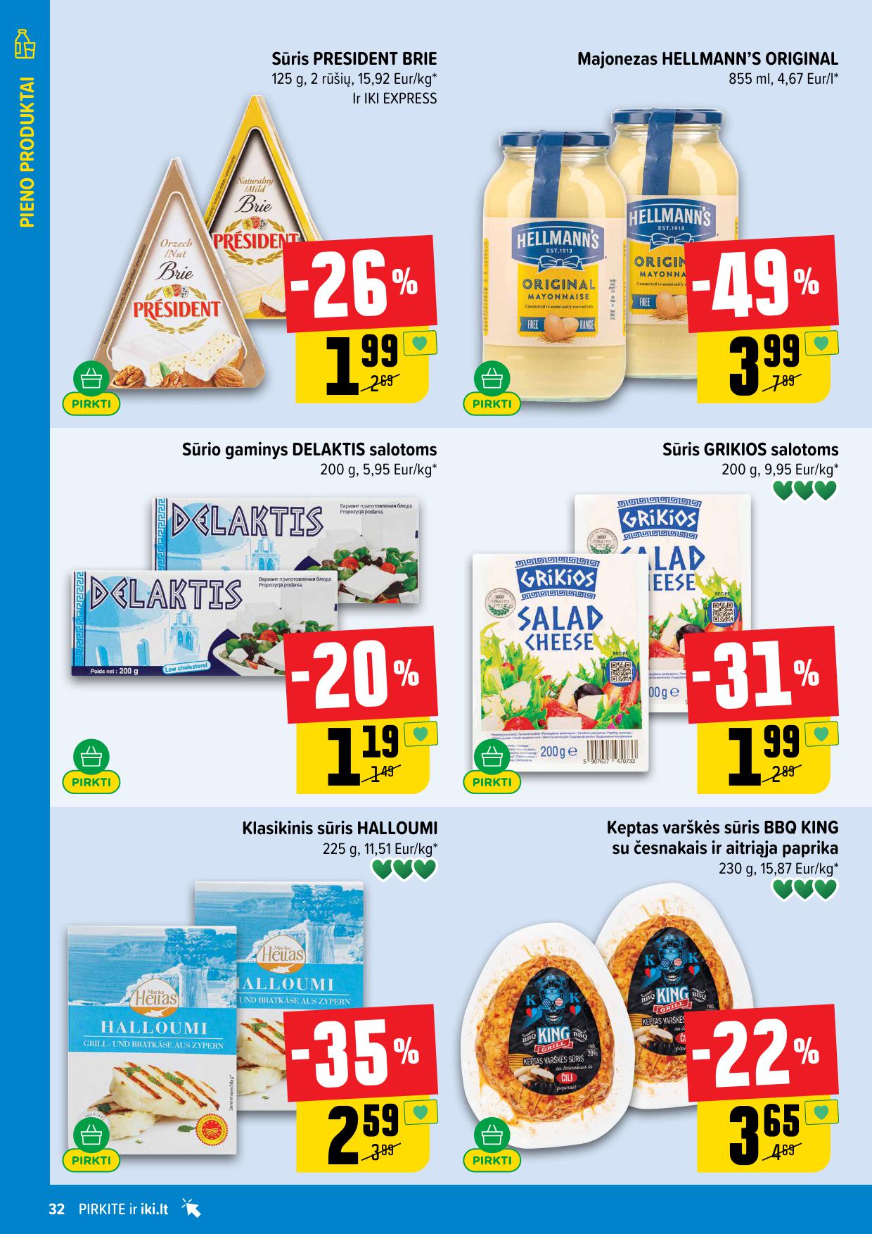 Naujausias IKI kaininis katalogas 2026.02.09 - 2026.02.15