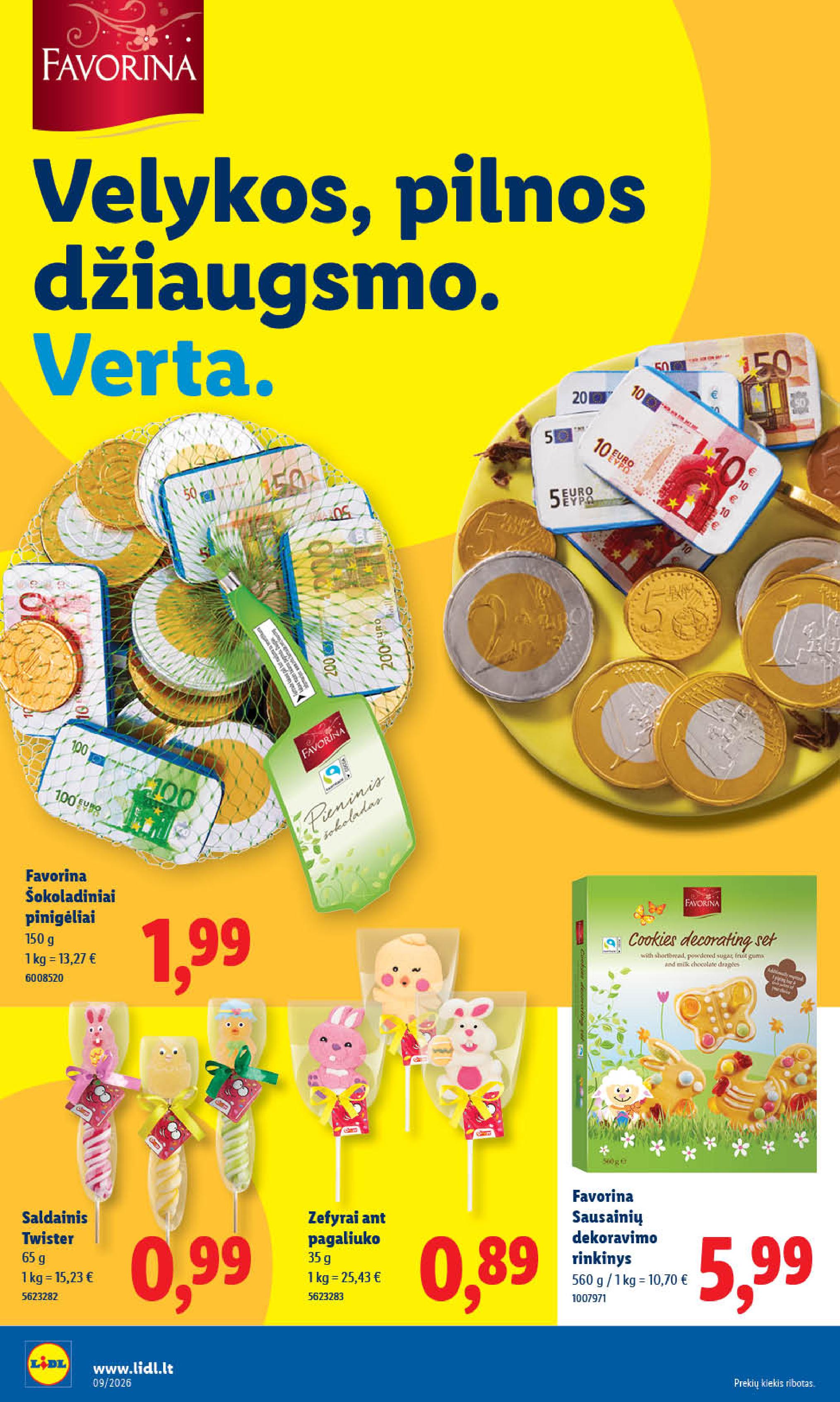 Naujausias LIDL kaininis katalogas 2026.02.23 - 2026.03.01