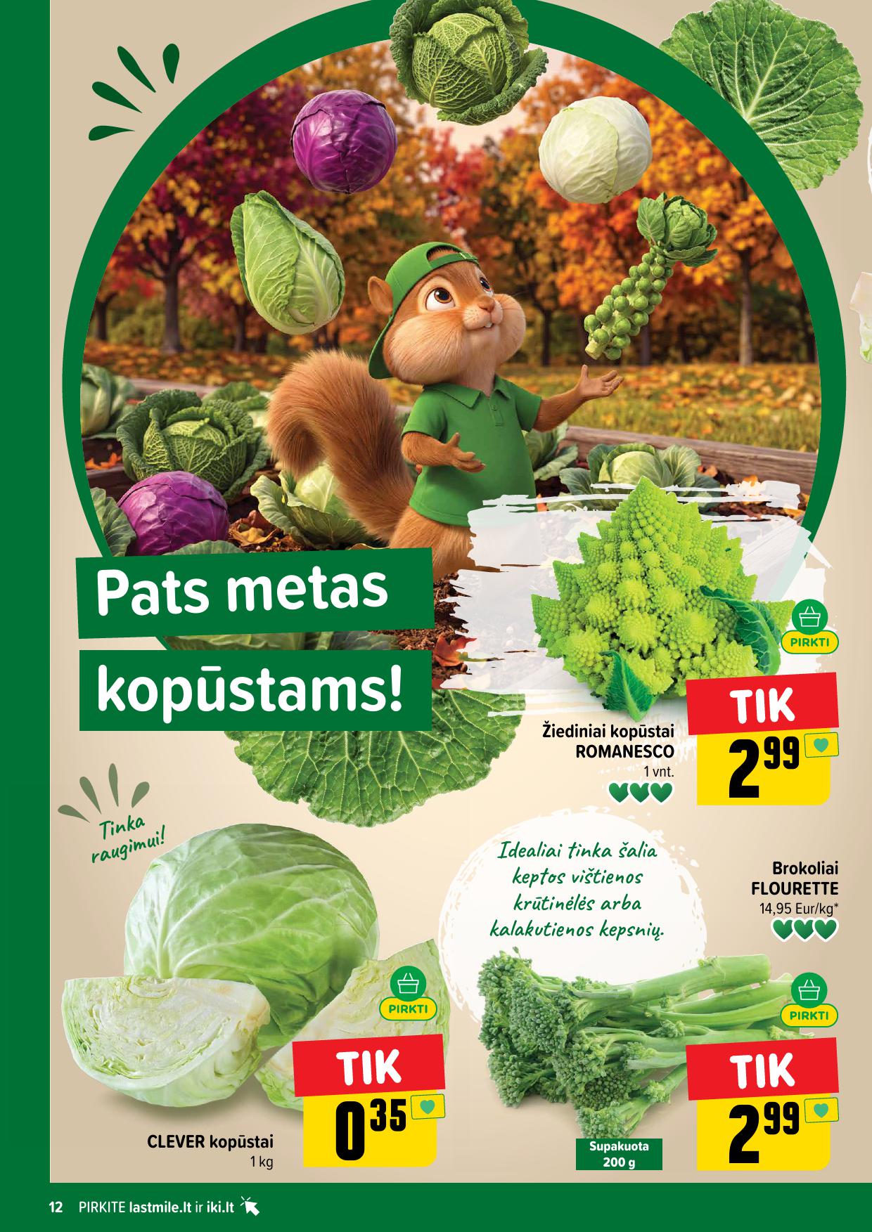 Naujausias IKI kaininis katalogas 2026.10.12 - 2026.10.18