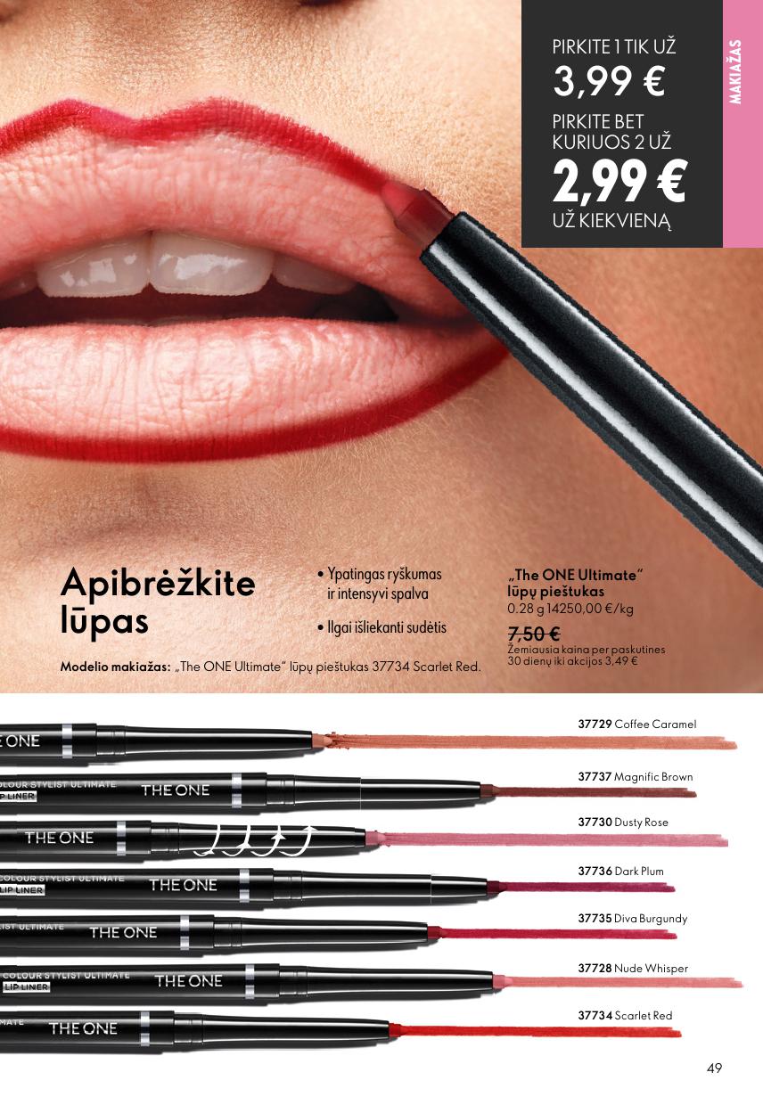 Naujas ORIFLAME katalogas galioja 2026.04.22 - 2026.05.12