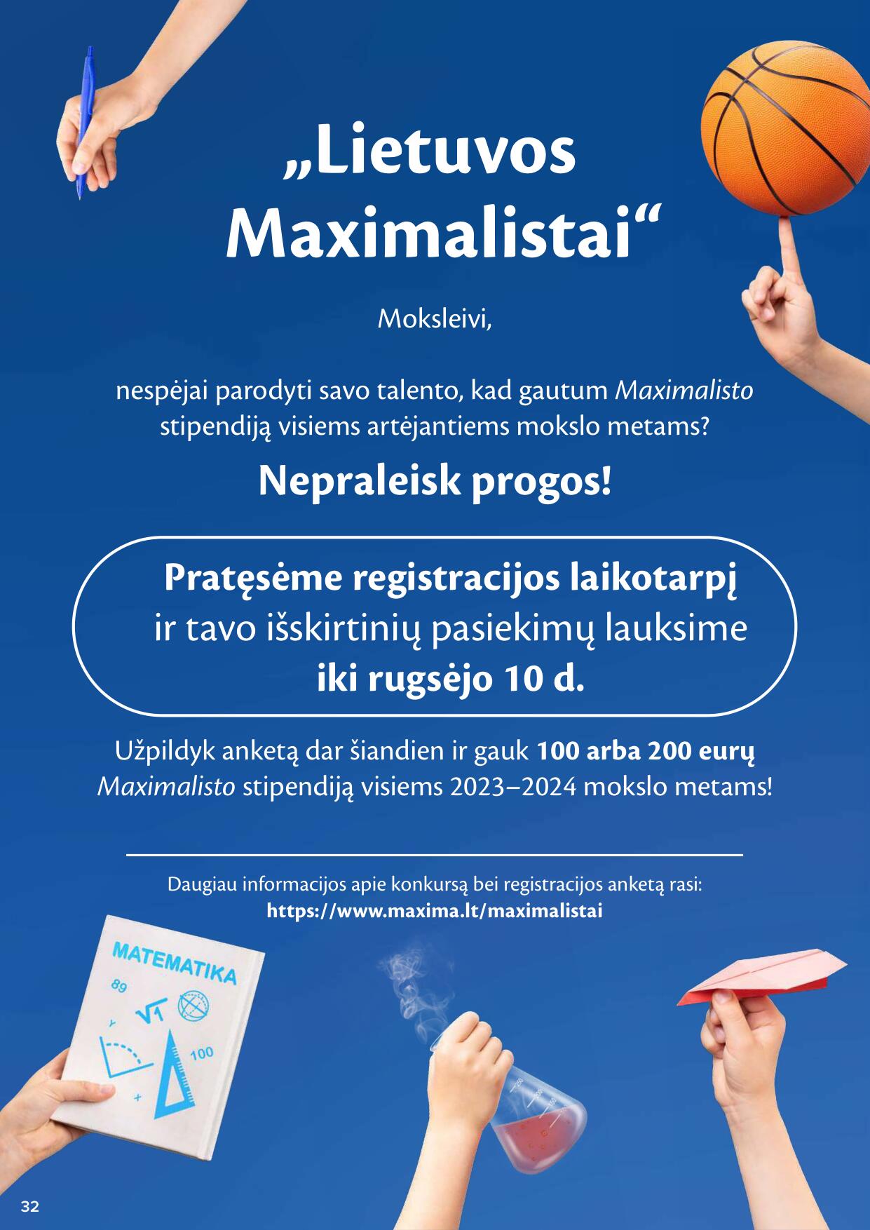Naujausias MAXIMA kaininis katalogas 2023.08.29 - 2023.09.04