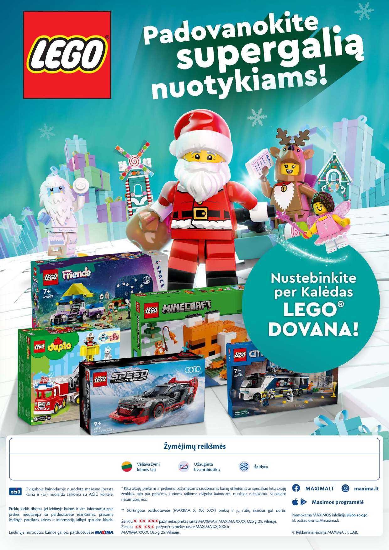 MAXIMA Kalėdinis katalogas "Kalėdoms, kurias renkatės Jūs" 2024.12.17 - 2024.12.23